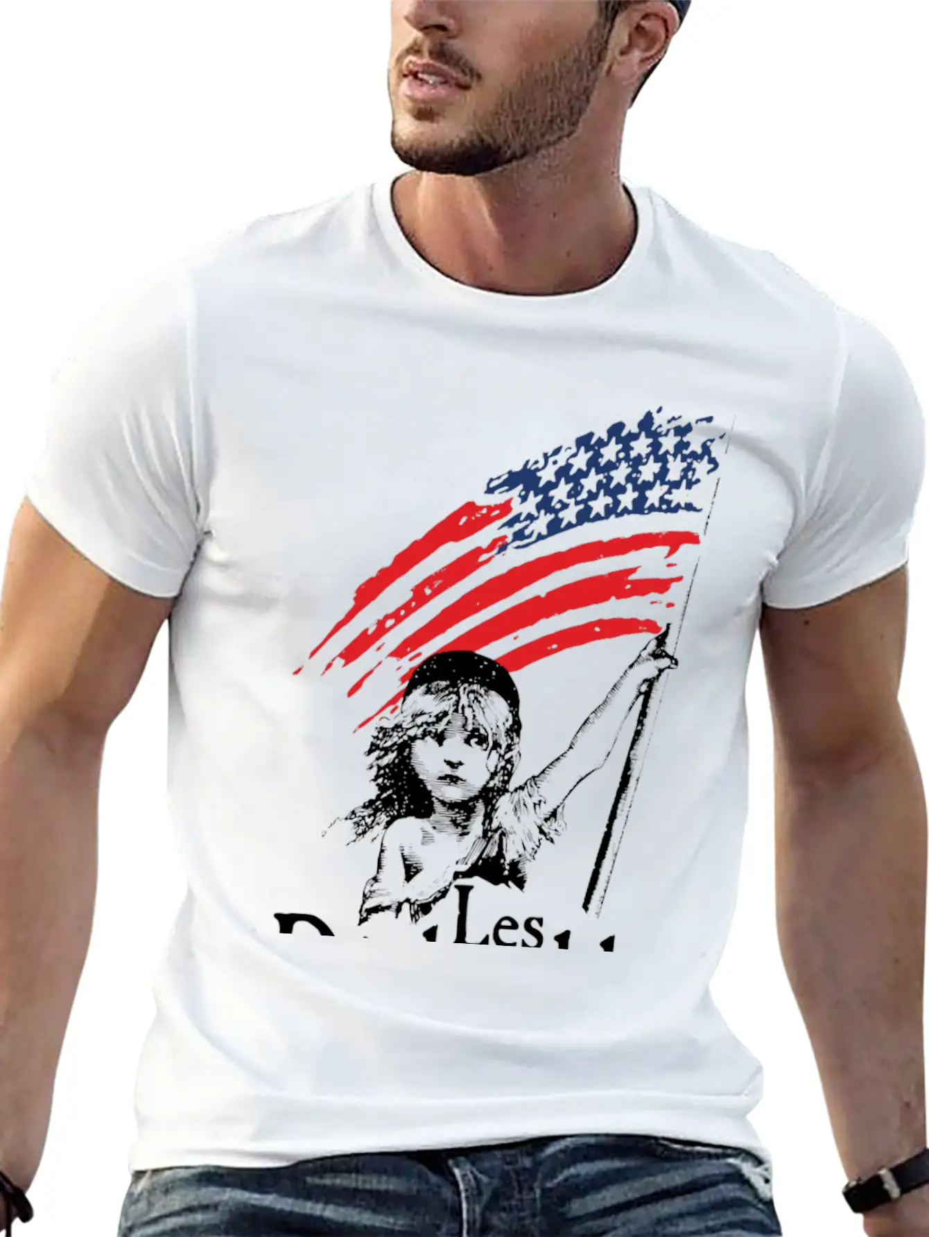 Les Deplorables: Rebel Basic Graphic T-Shirt – Daily Comfort In Soft Cotton