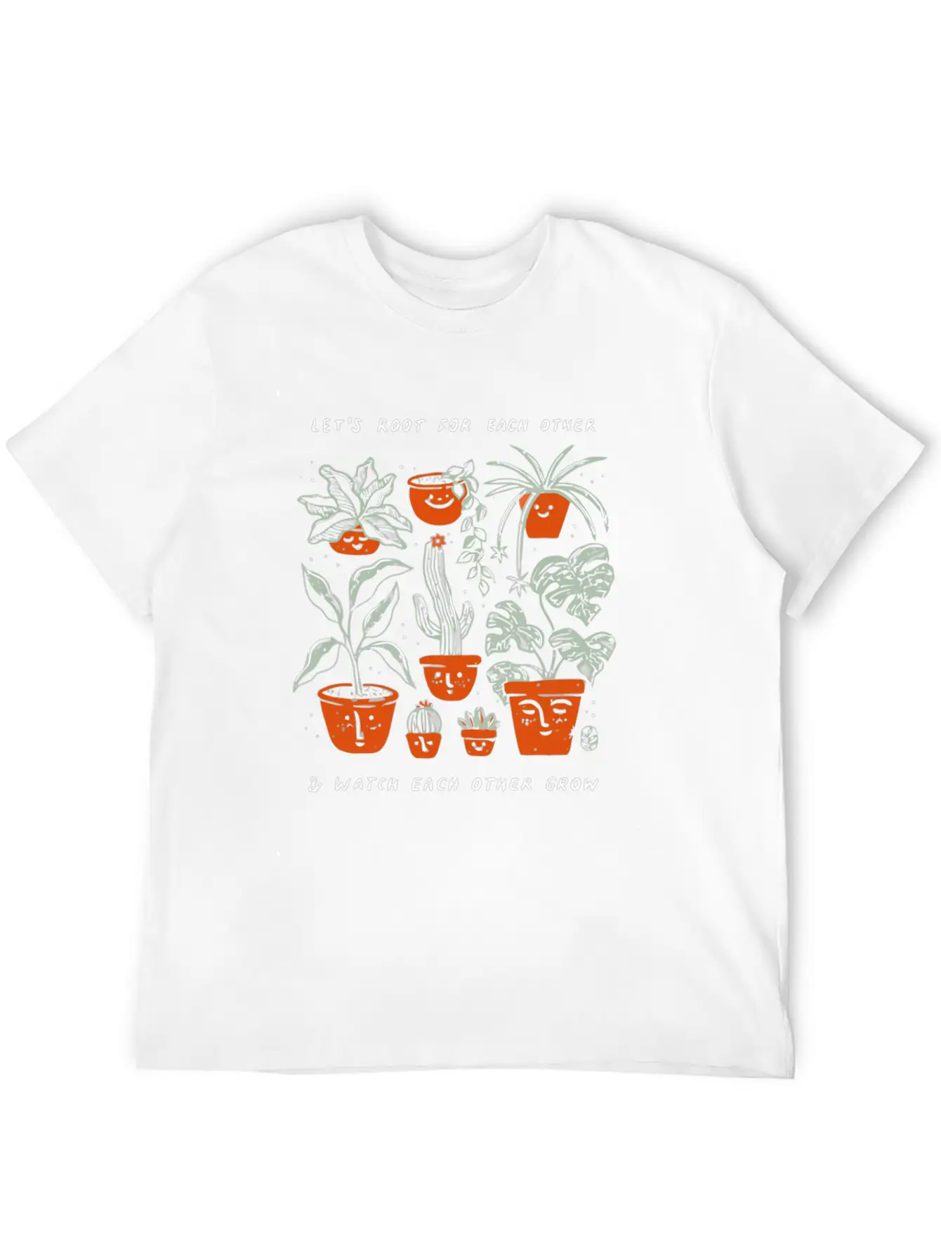 Let's Root For Each Other Stylish Everyday T-Shirt – Unisex Basic Cotton Tee
