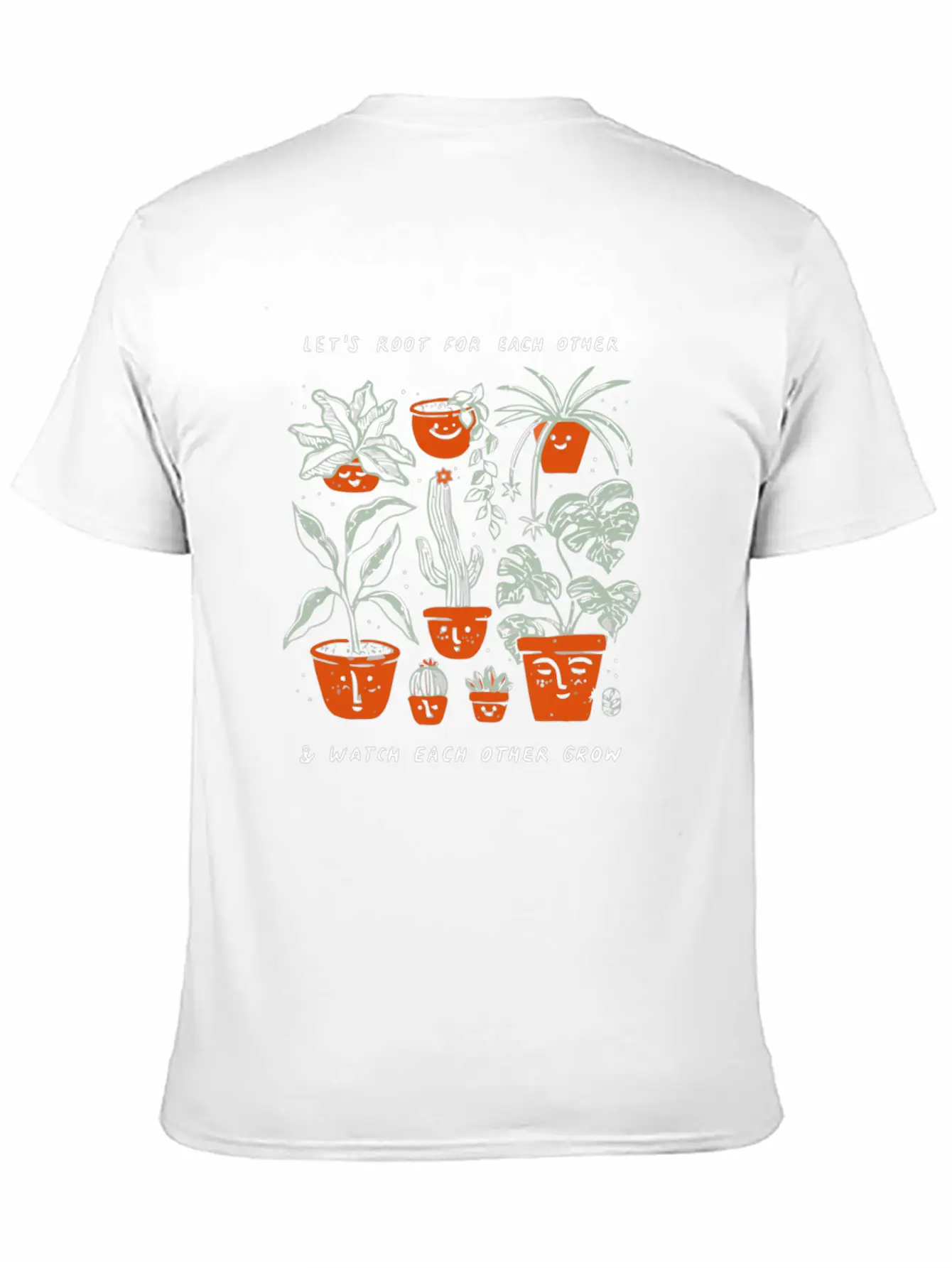 Let's Root For Each Other Stylish Everyday T-Shirt – Unisex Basic Cotton Tee