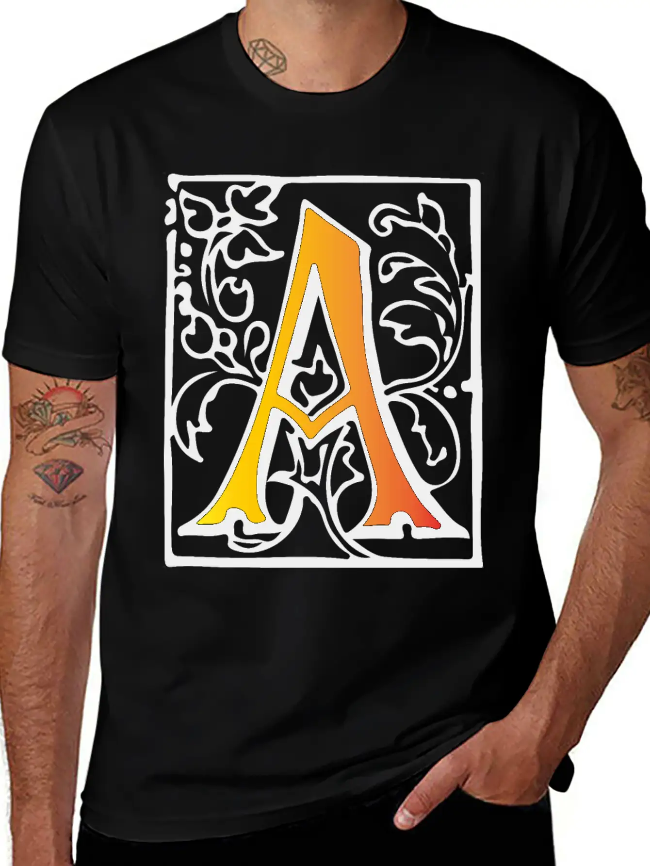 Letter A Essential Unisex Summer Tee – Soft Cotton Casual Fit