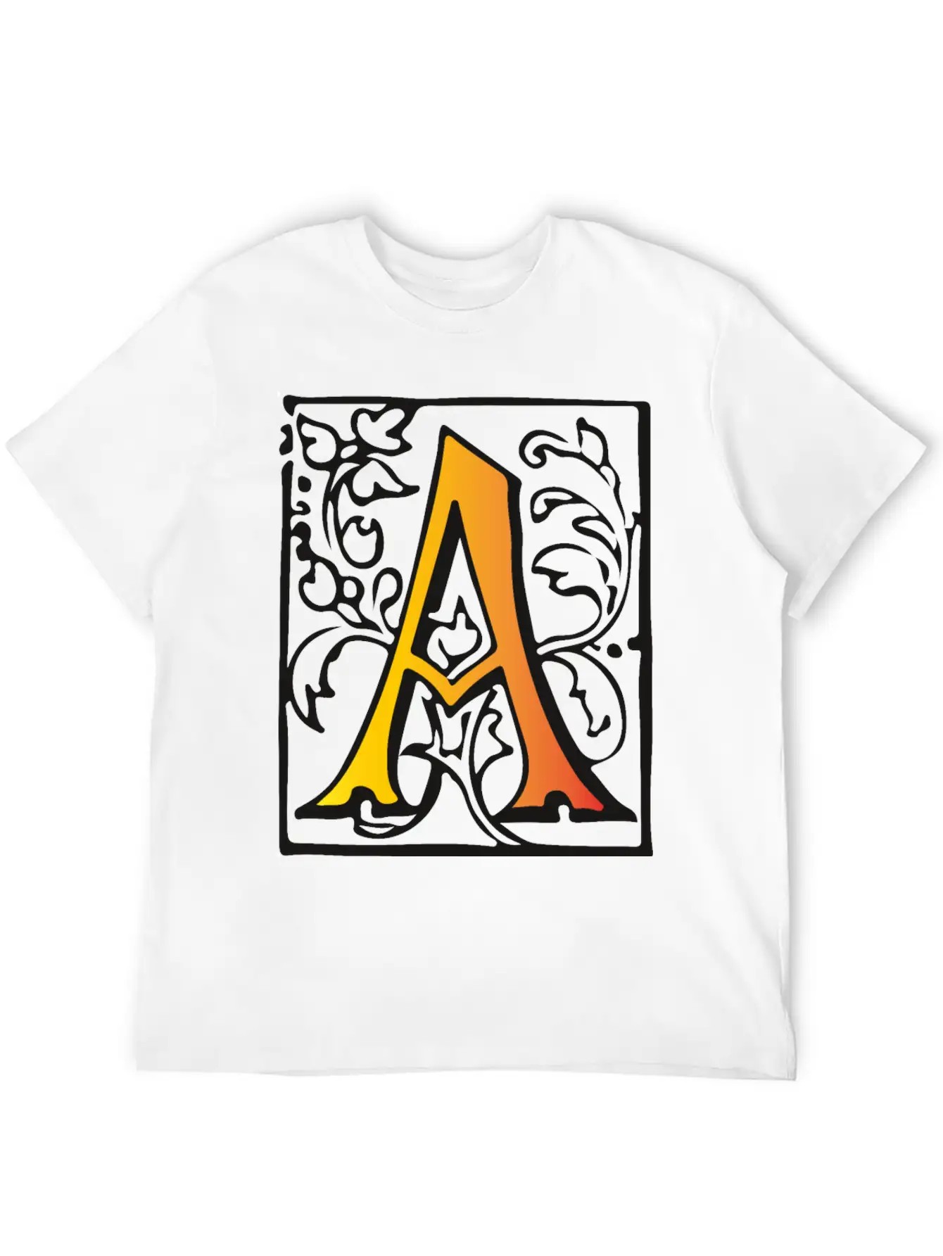 Letter A Essential Unisex Summer Tee – Soft Cotton Casual Fit