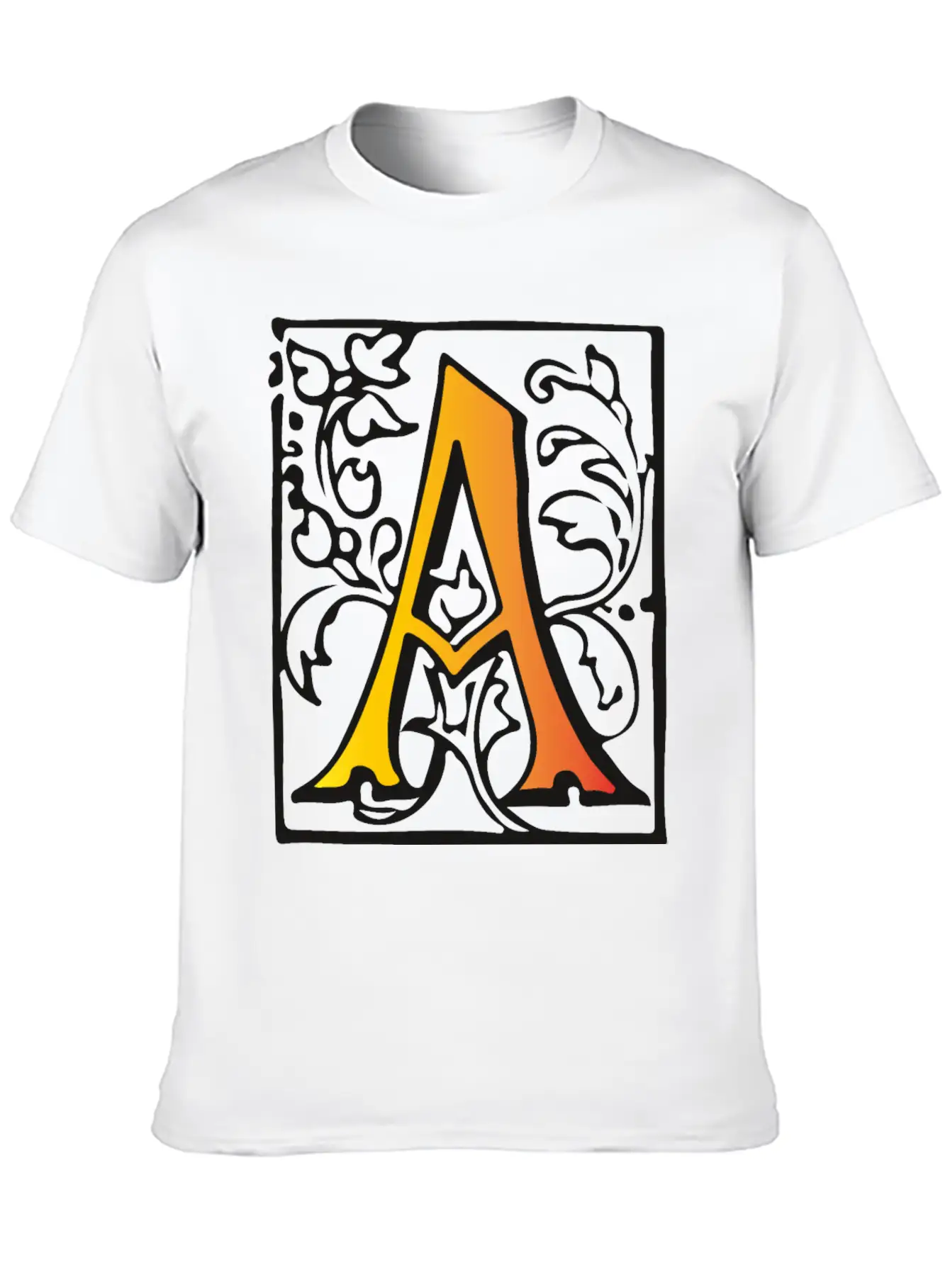 Letter A Essential Unisex Summer Tee – Soft Cotton Casual Fit