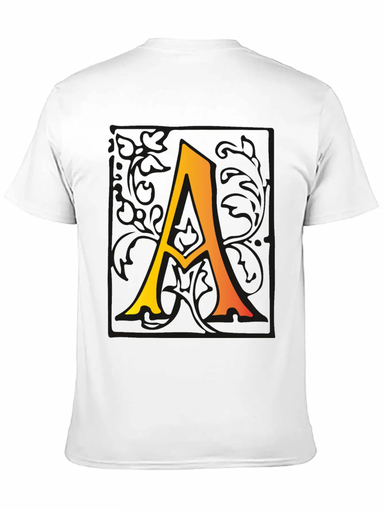 Letter A Essential Unisex Summer Tee – Soft Cotton Casual Fit