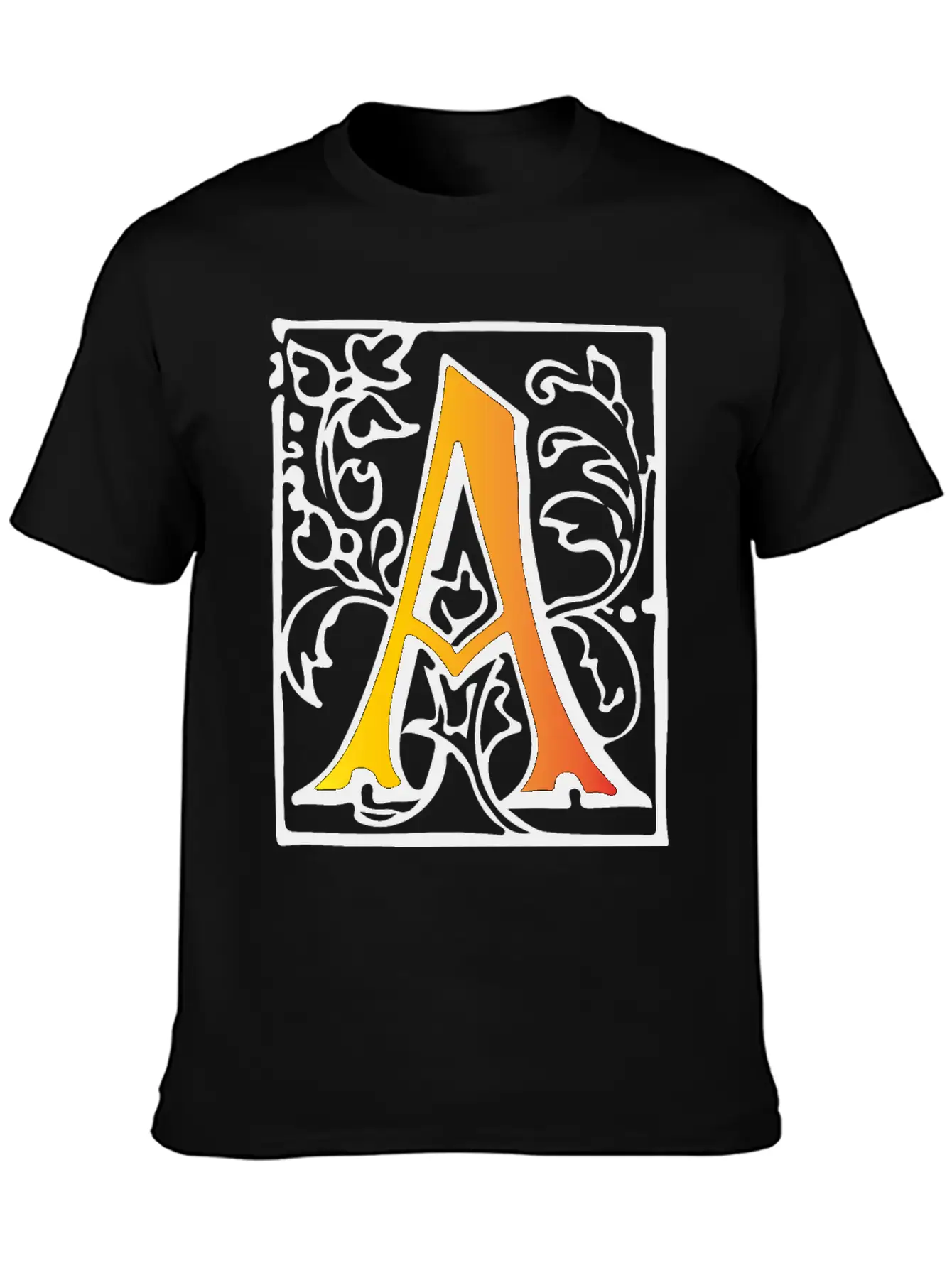 Letter A Essential Unisex Summer Tee – Soft Cotton Casual Fit