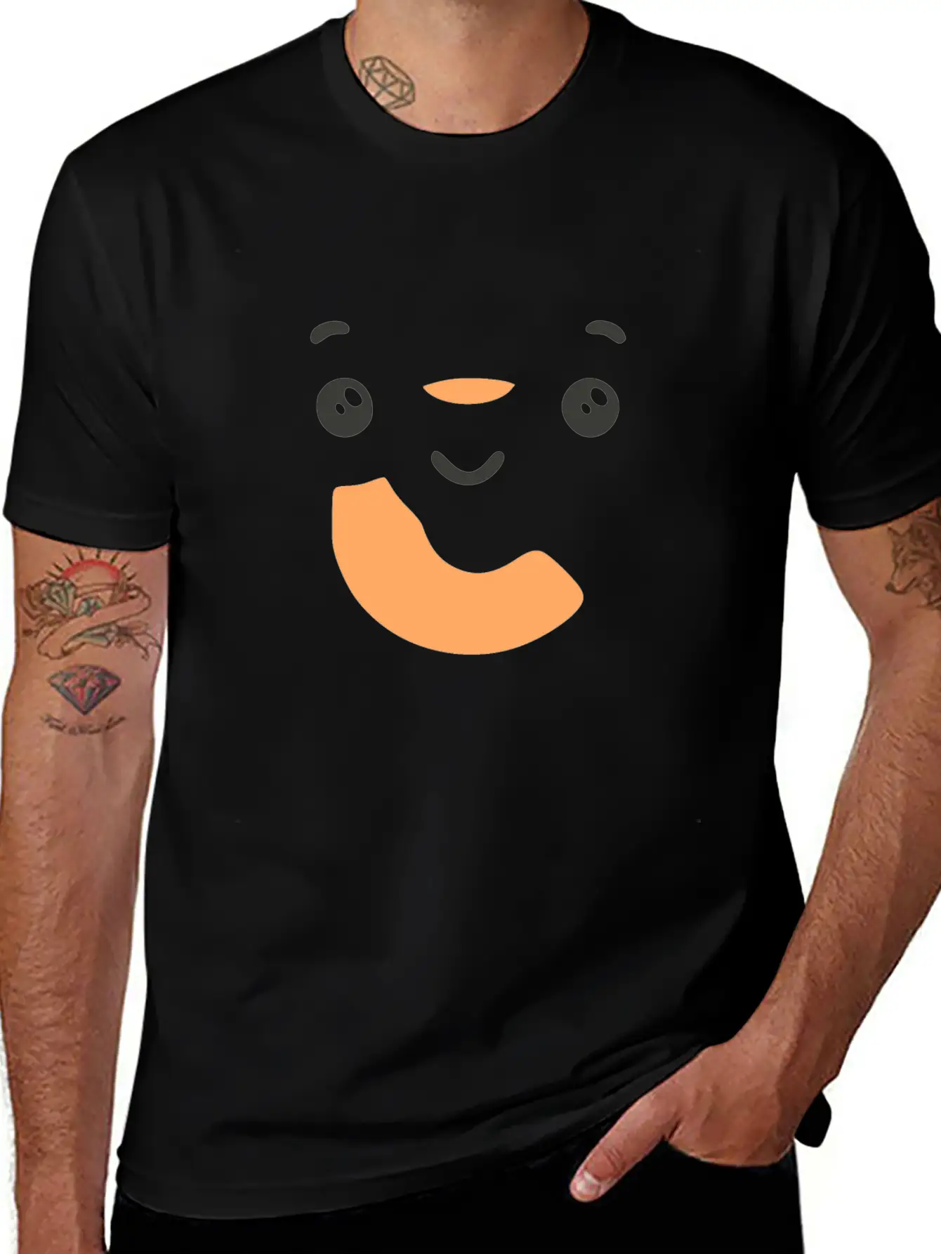 Letter C Cute Kawaii Character Essential Unisex Summer Tee – Soft Cotton Casual Fit