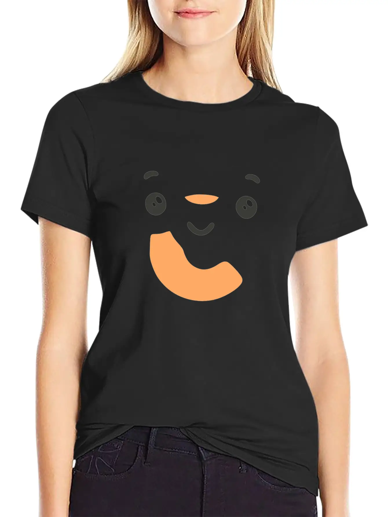 Letter C Cute Kawaii Character Essential Unisex Summer Tee – Soft Cotton Casual Fit