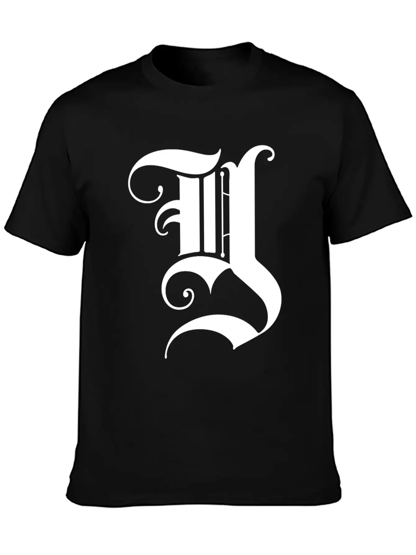 Letter Y Cool Vintage Design Gift Unisex Short Sleeve Soft Cotton T-Shirt – Casual Everyday Wear