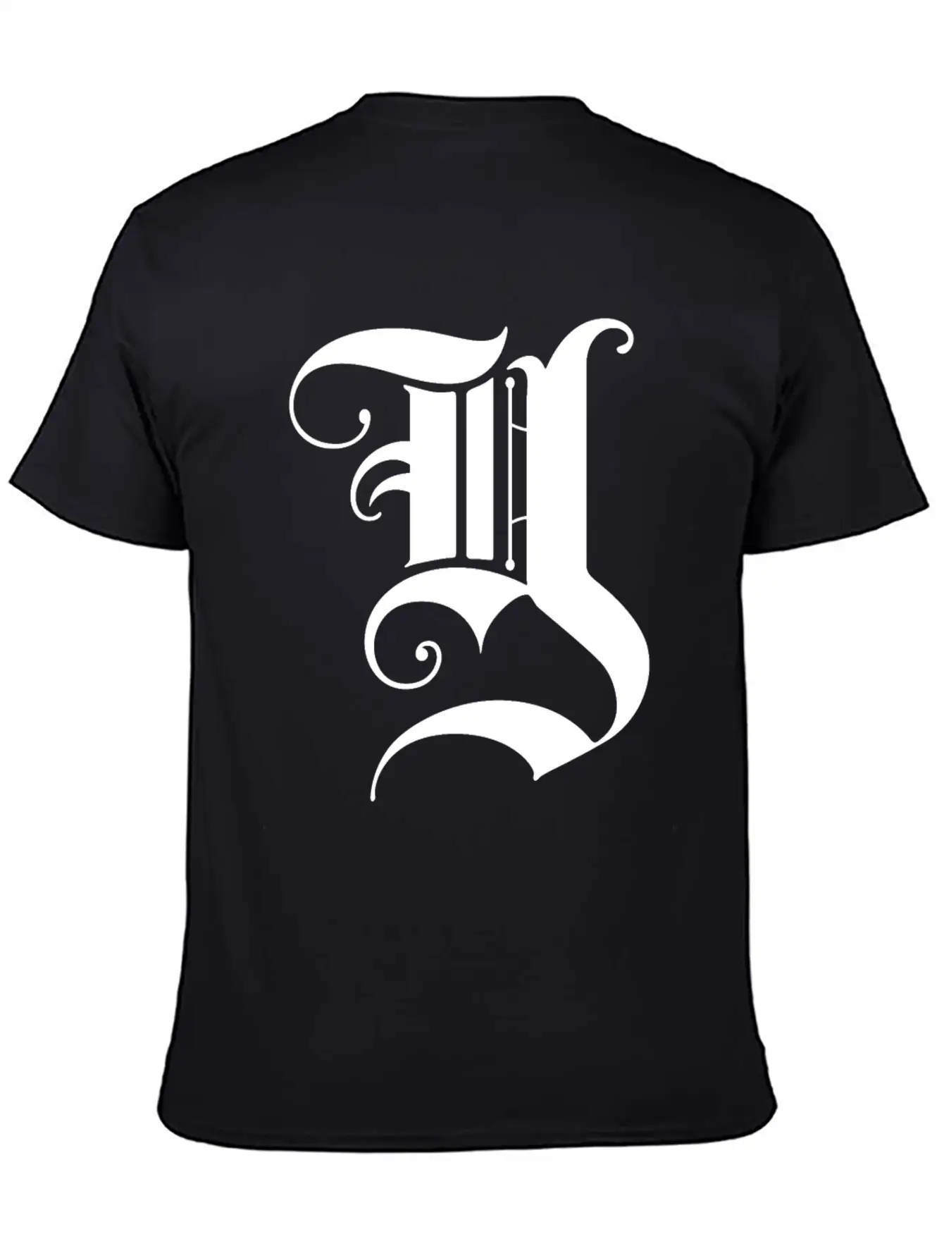 Letter Y Cool Vintage Design Gift Unisex Short Sleeve Soft Cotton T-Shirt – Casual Everyday Wear
