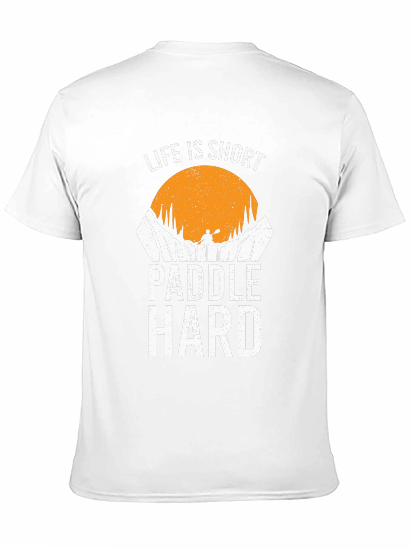 Life is Short Paddle Hard Graphic T-Shirt