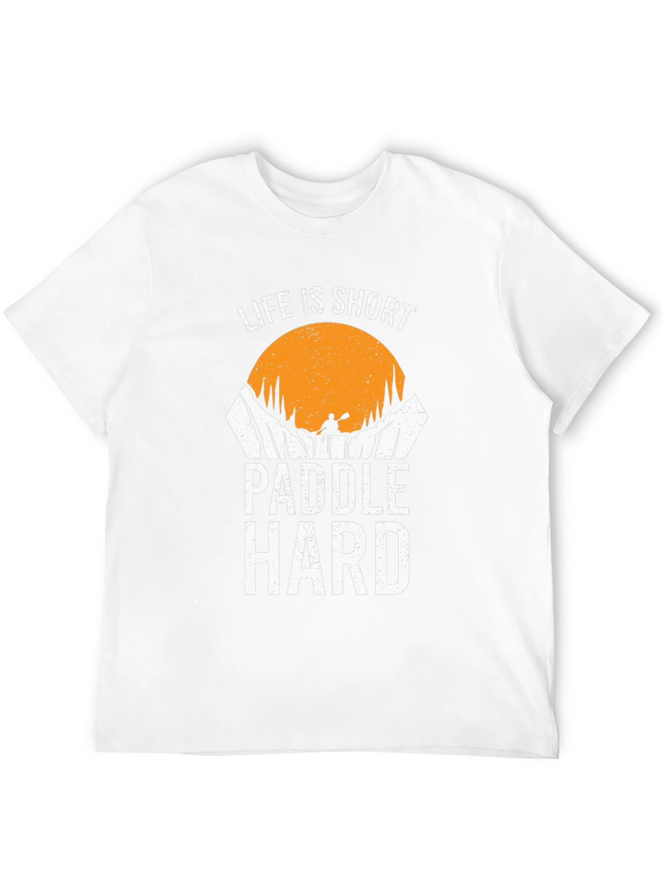Life is Short Paddle Hard Graphic T-Shirt