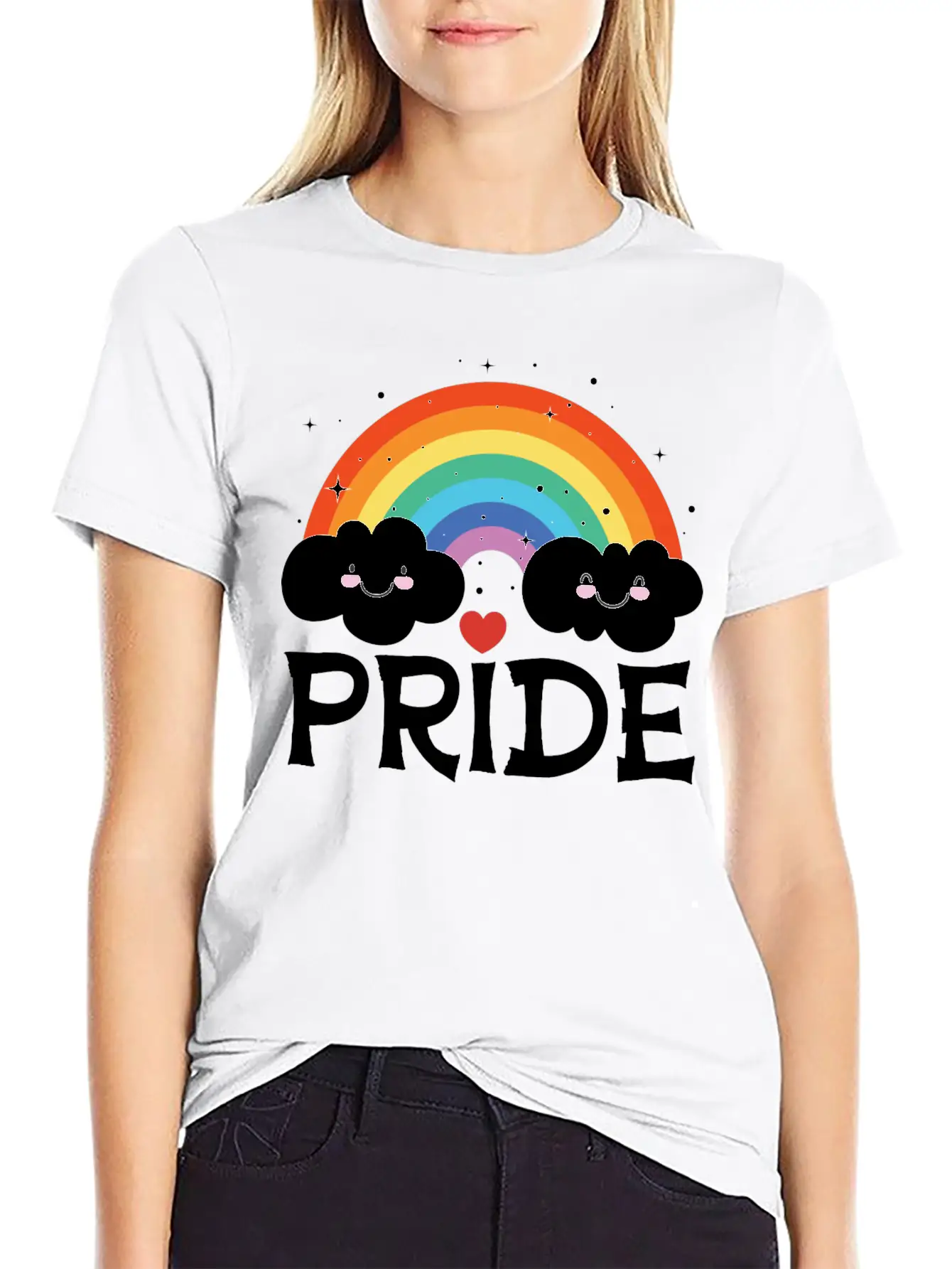 Lgbt Gay Pride Month Pride Rainbow Stylish Everyday T-Shirt – Unisex Basic Cotton Tee