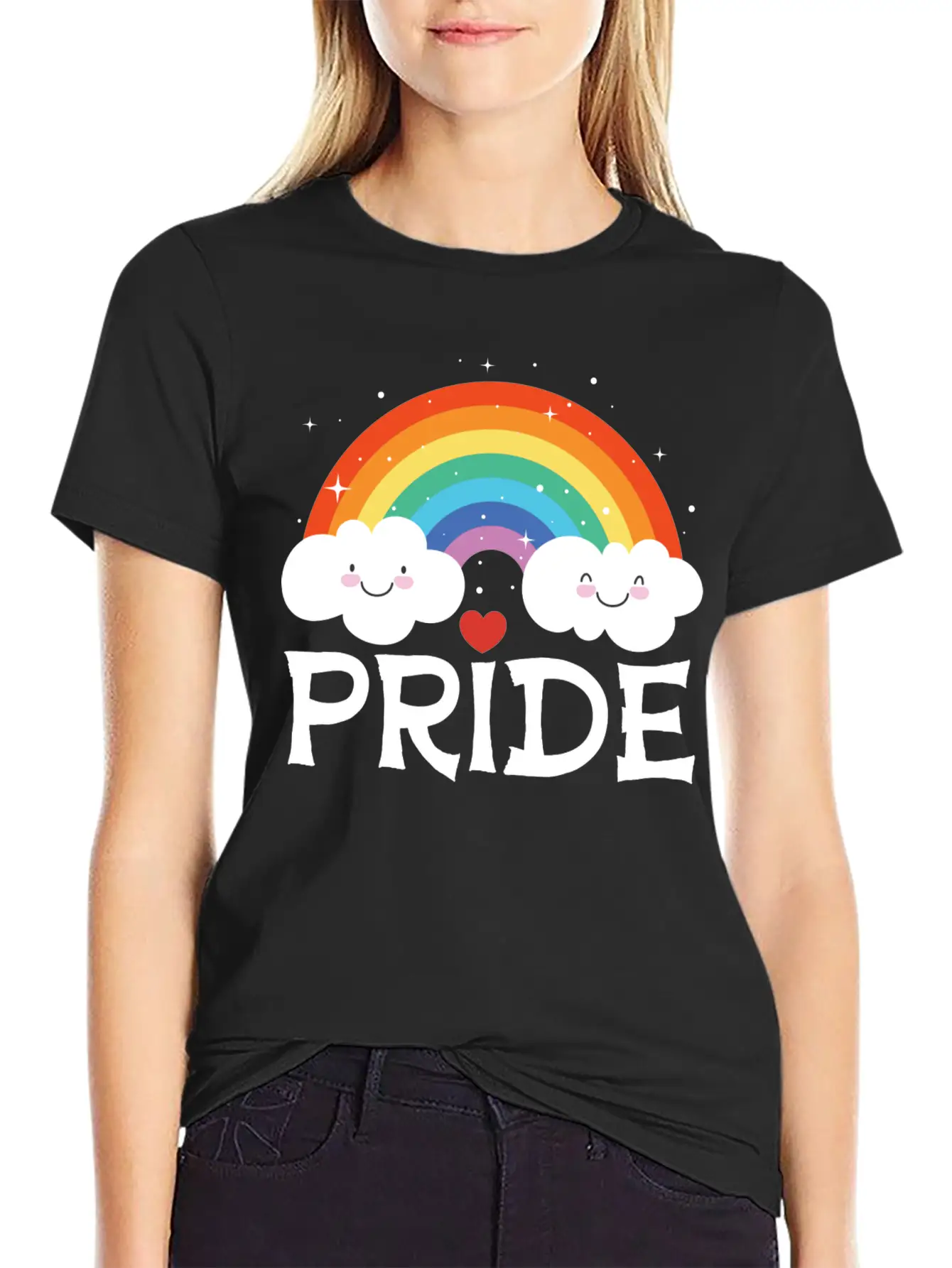 Lgbt Gay Pride Month Pride Rainbow Stylish Everyday T-Shirt – Unisex Basic Cotton Tee