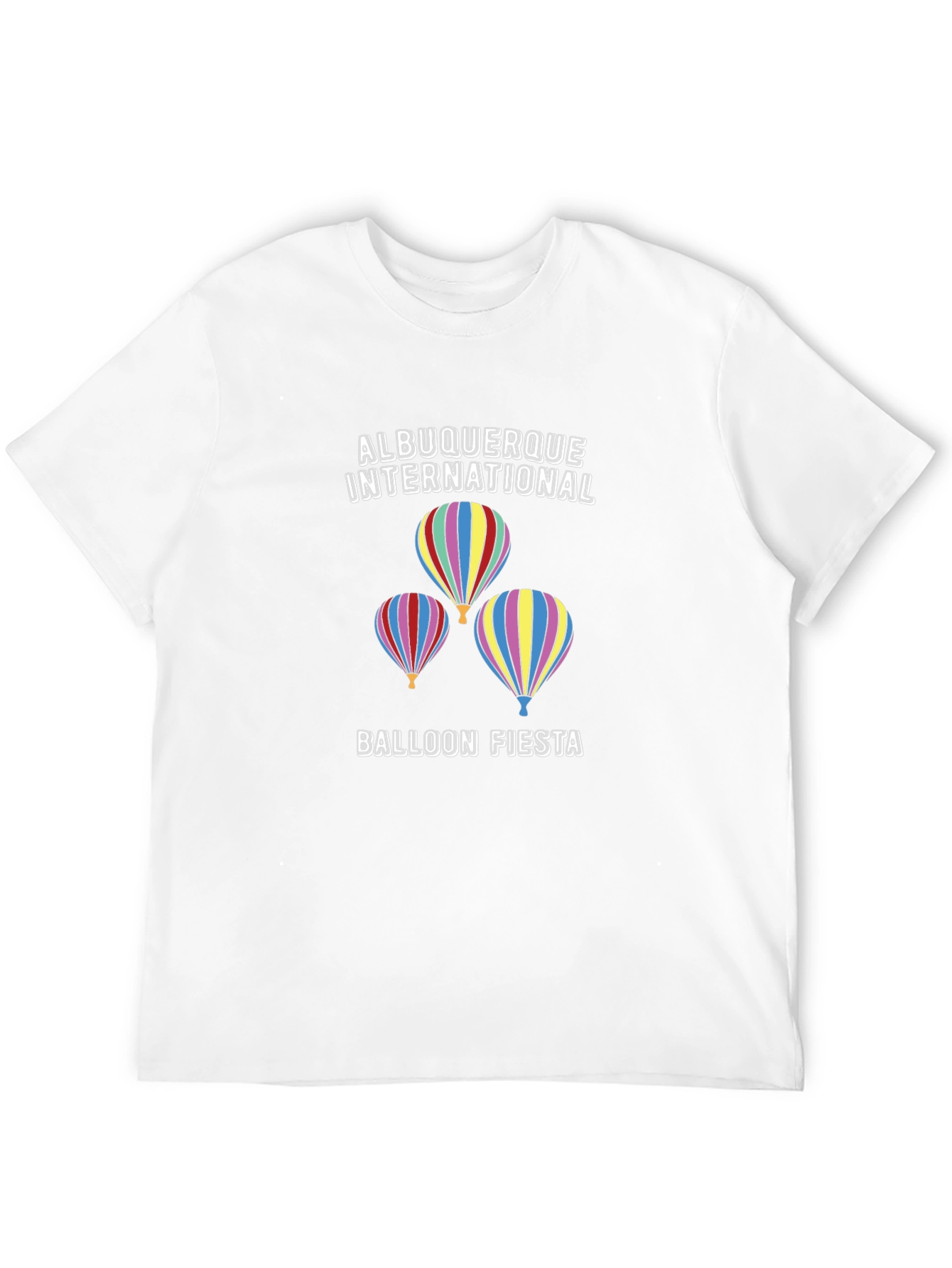 Albuquerque Balloon Fiesta Black T-Shirt