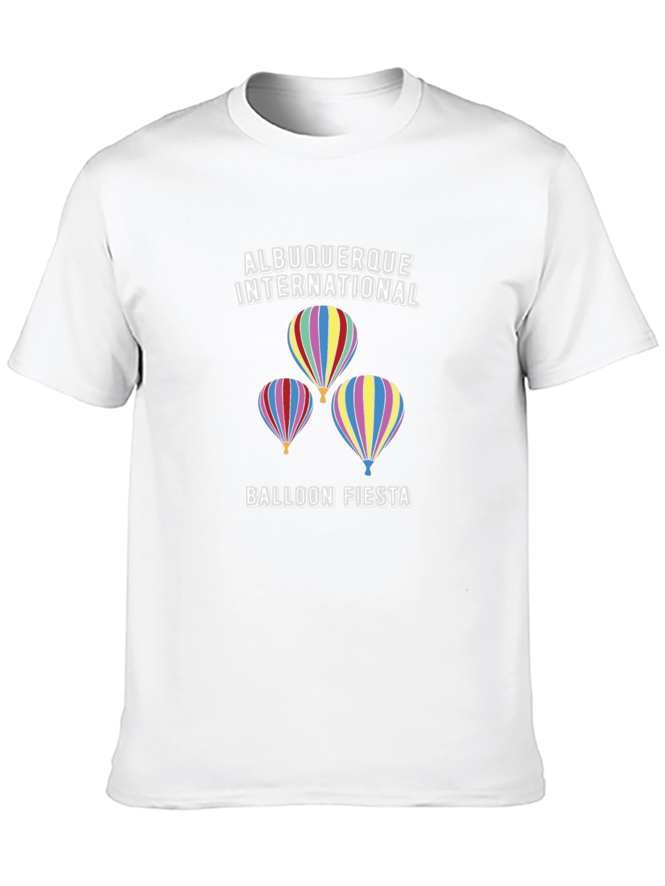 Albuquerque Balloon Fiesta Black T-Shirt