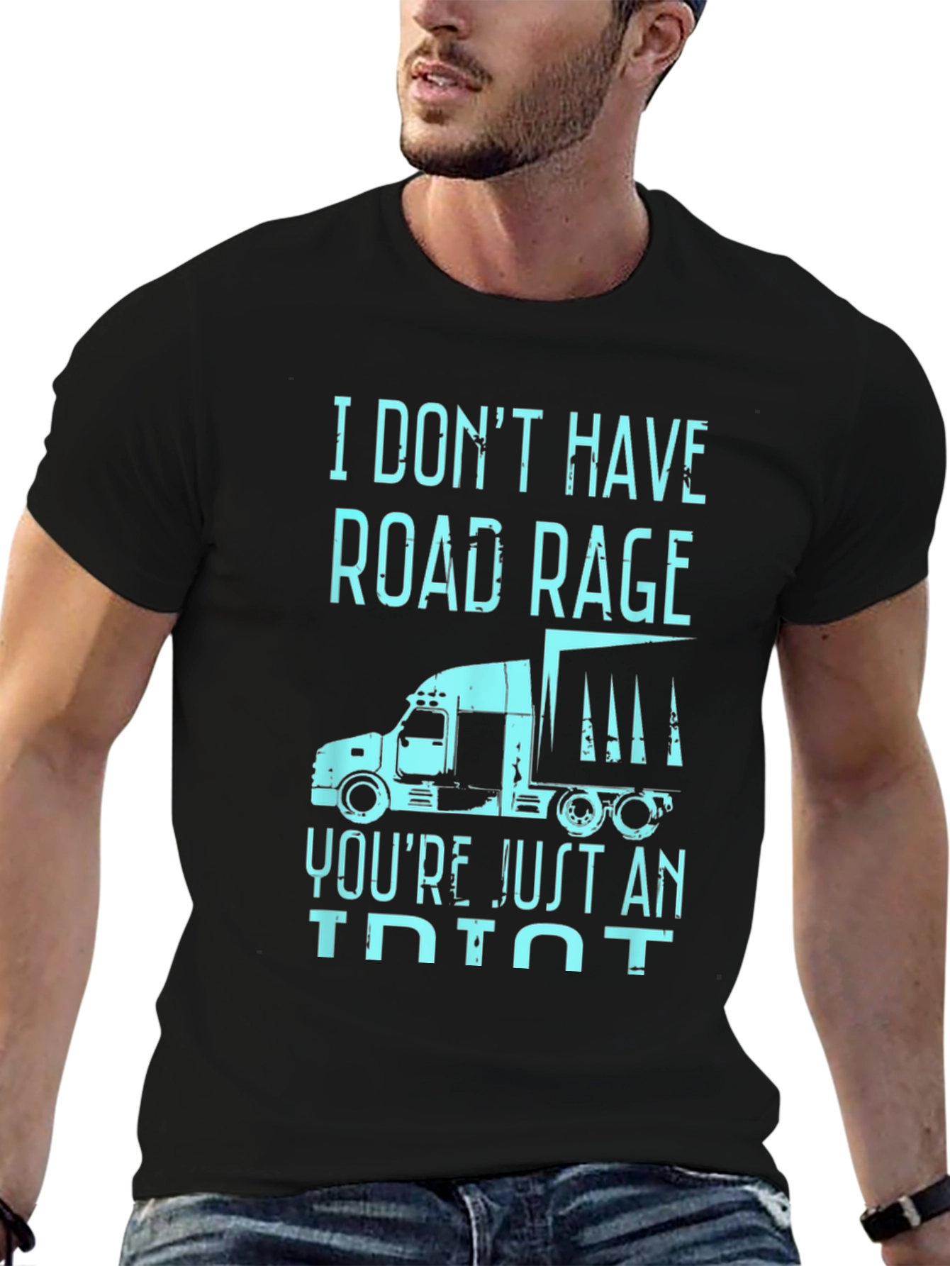 Funny Trucker Road Rage T-Shirt