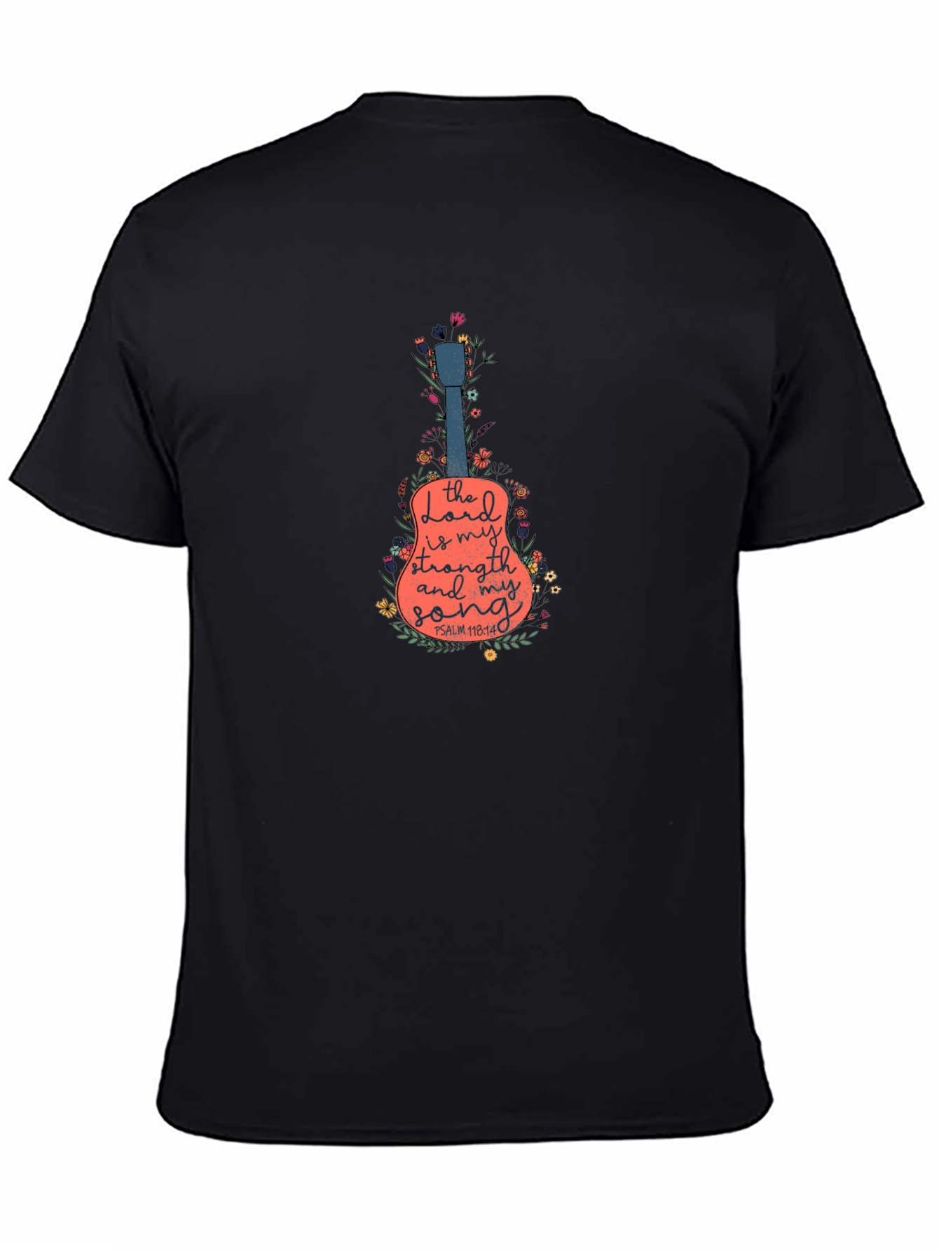 Faith Guitar T-Shirt - Lord Is My Strength