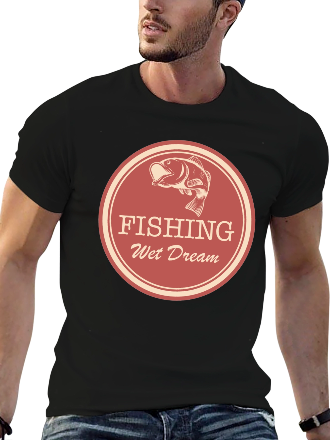 Fishing Wet Dream Graphic Tee