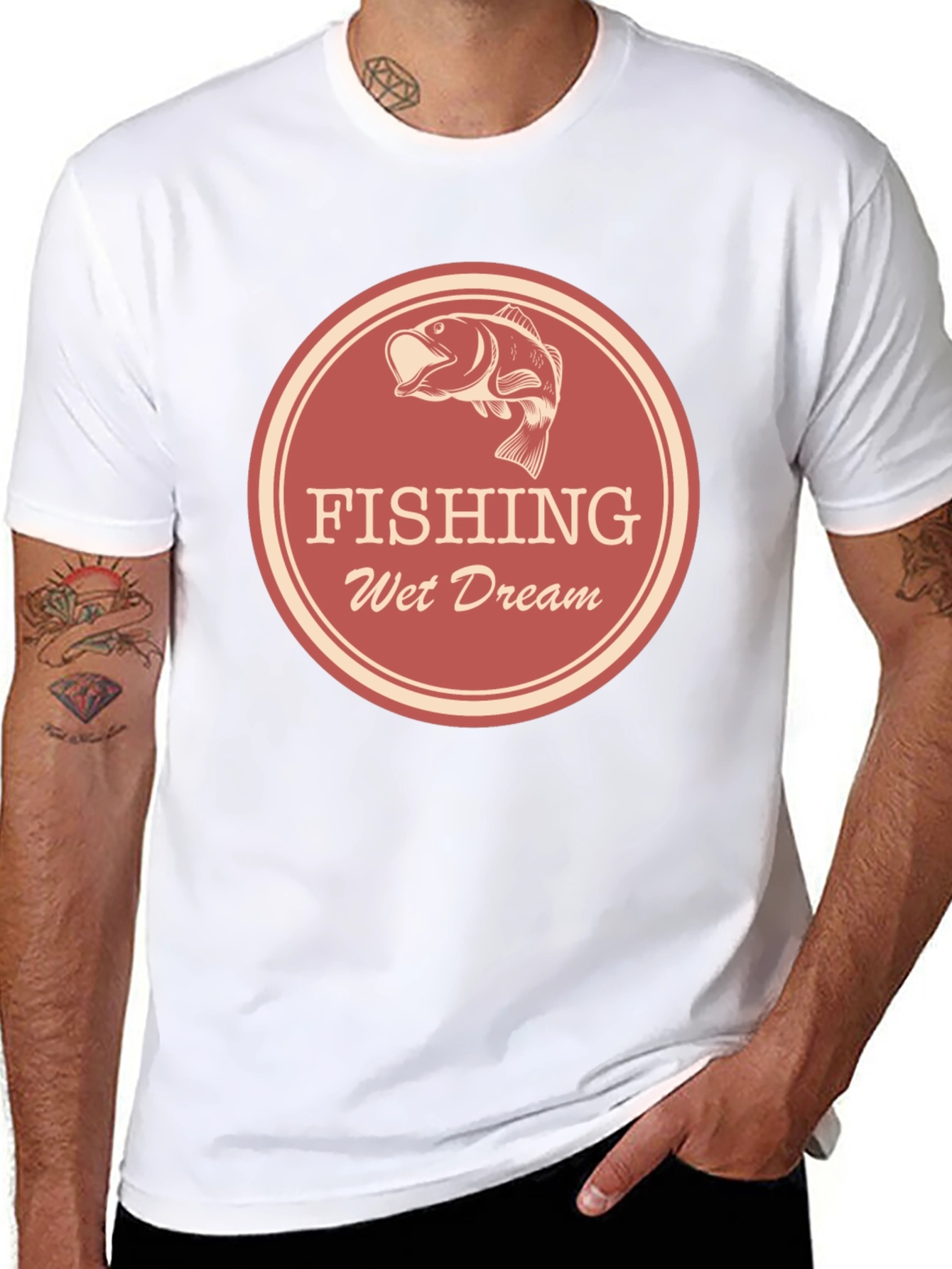 Fishing Wet Dream Graphic Tee