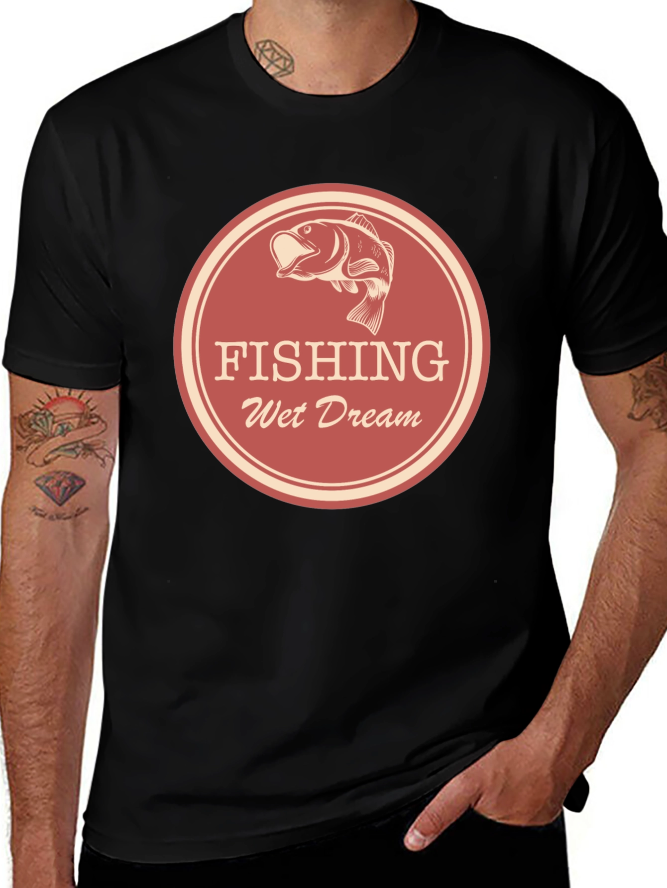 Fishing Wet Dream Graphic Tee