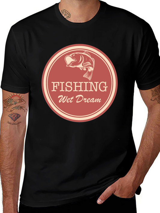 Fishing Wet Dream Graphic Tee