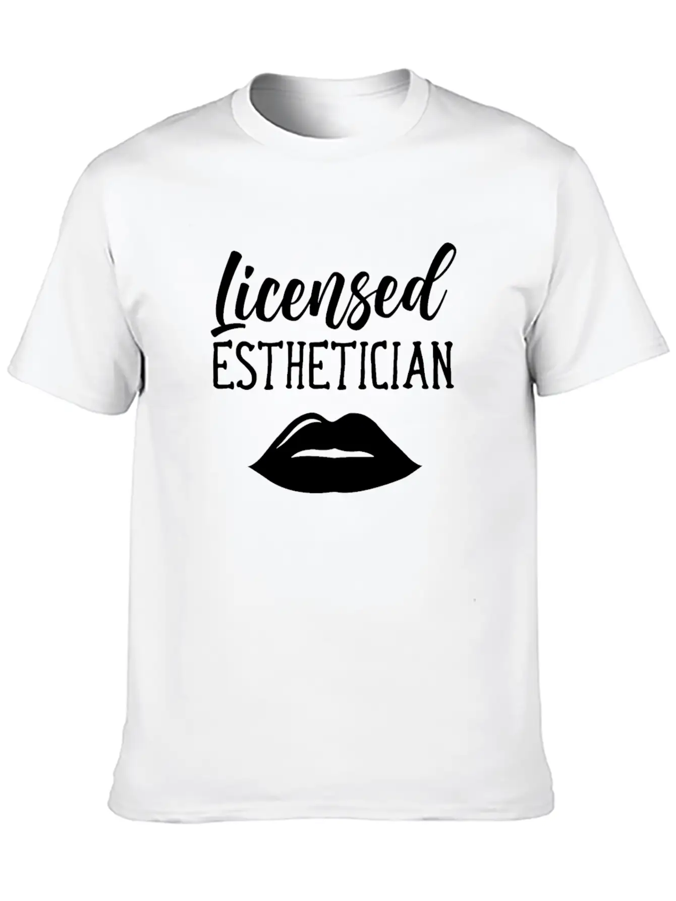 Licensed Esthetician Job Cosmetician Cosmetics Timeless Short Sleeve Tee – Comfy And Minimalist Design