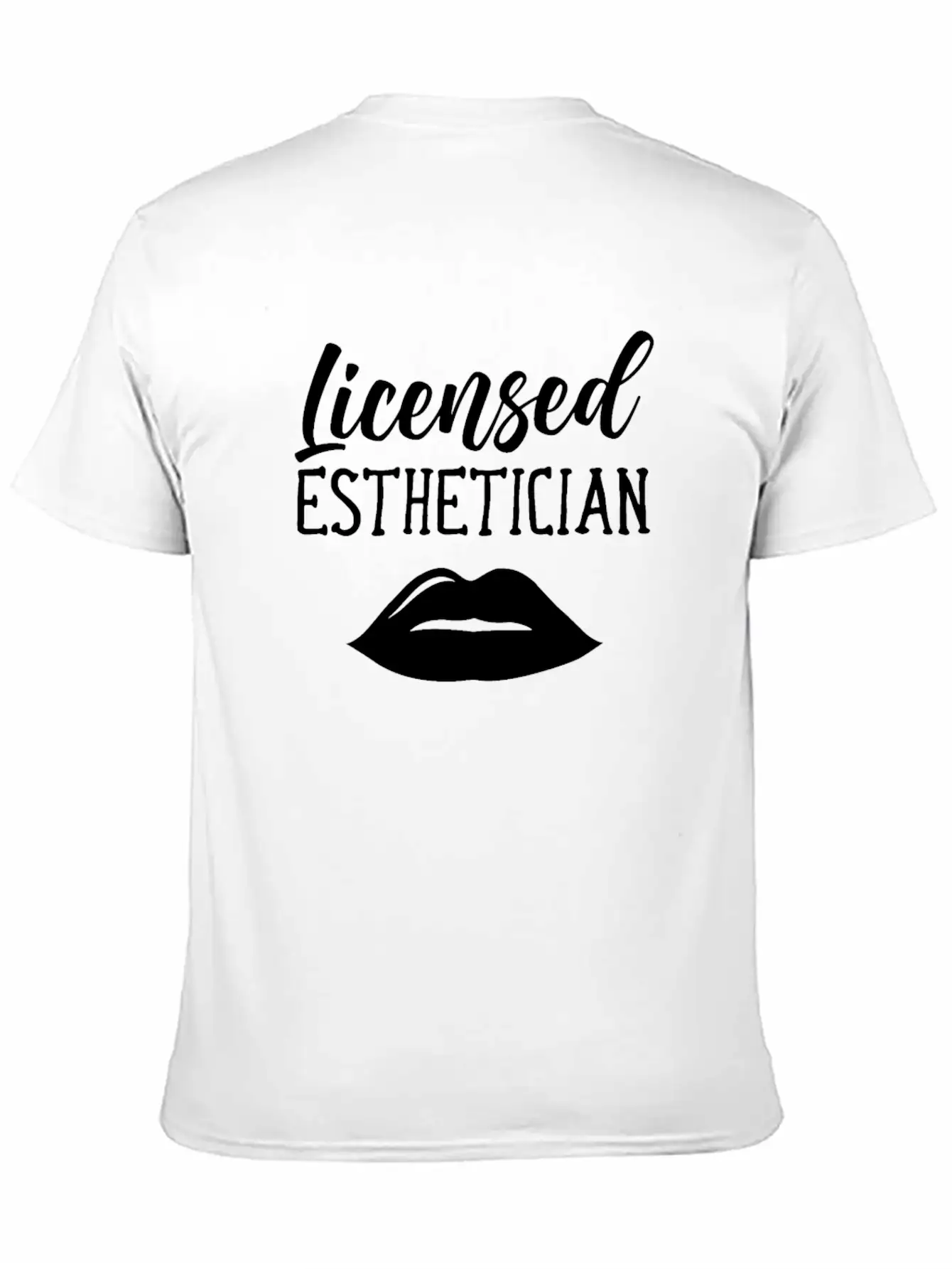 Licensed Esthetician Job Cosmetician Cosmetics Timeless Short Sleeve Tee – Comfy And Minimalist Design