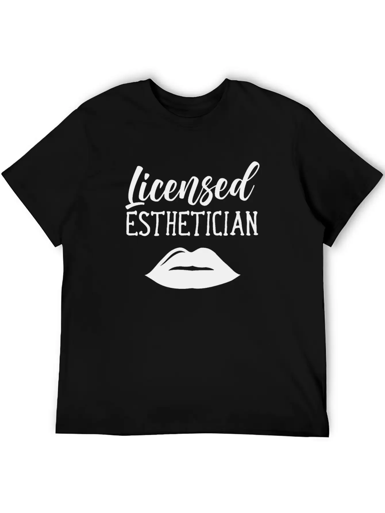 Licensed Esthetician Job Cosmetician Cosmetics Timeless Short Sleeve Tee – Comfy And Minimalist Design