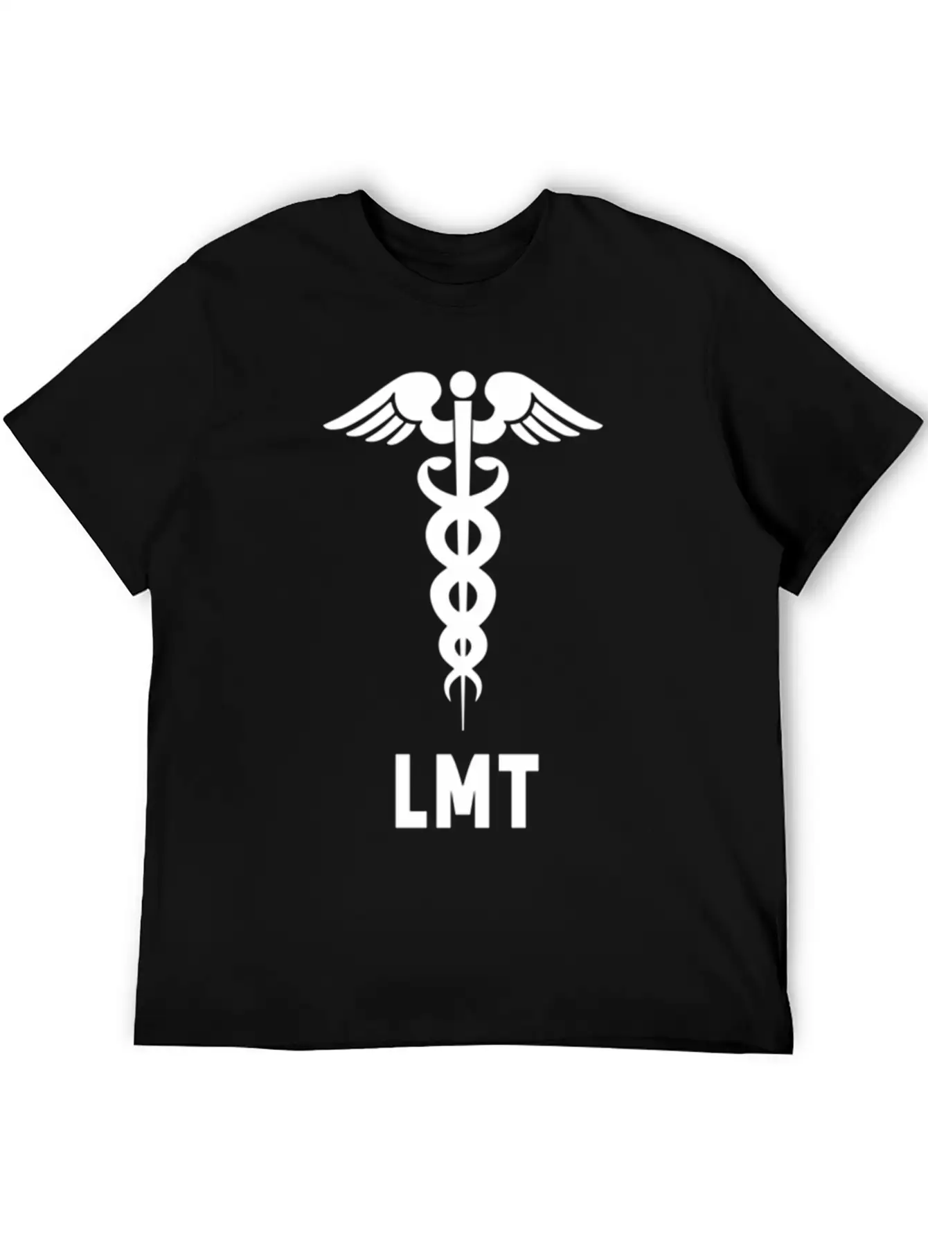 Licensed Massage Therapist Lmt Caduceus Symbol Comfortable Minimalist Graphic Tee – Summer Style Essential