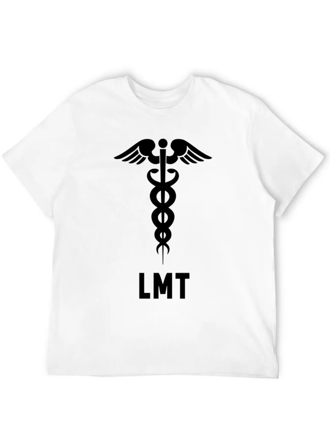 Licensed Massage Therapist Lmt Caduceus Symbol Comfortable Minimalist Graphic Tee – Summer Style Essential