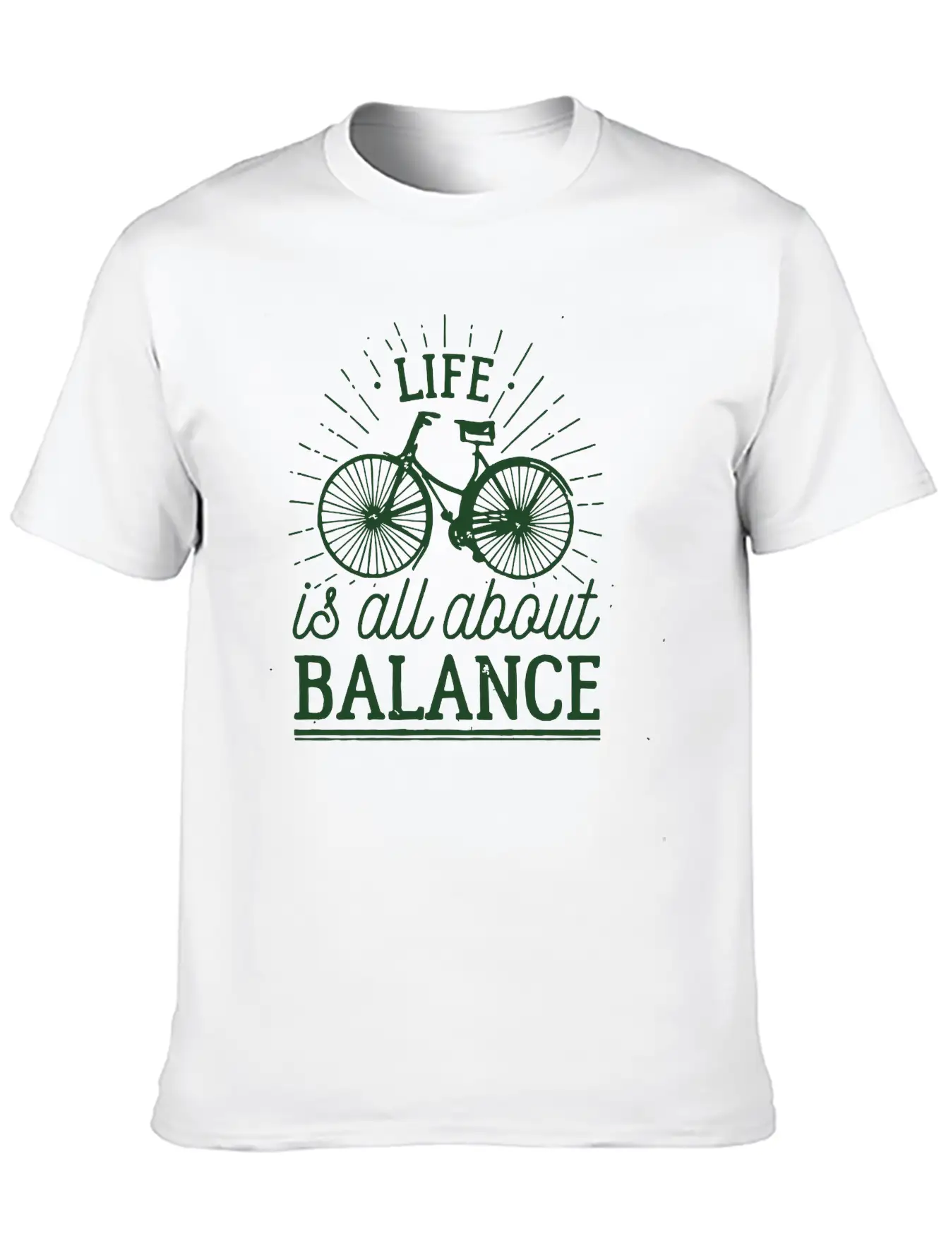 LIFE Is All About BALANCE Stylish Everyday T-Shirt – Unisex Basic Cotton Tee