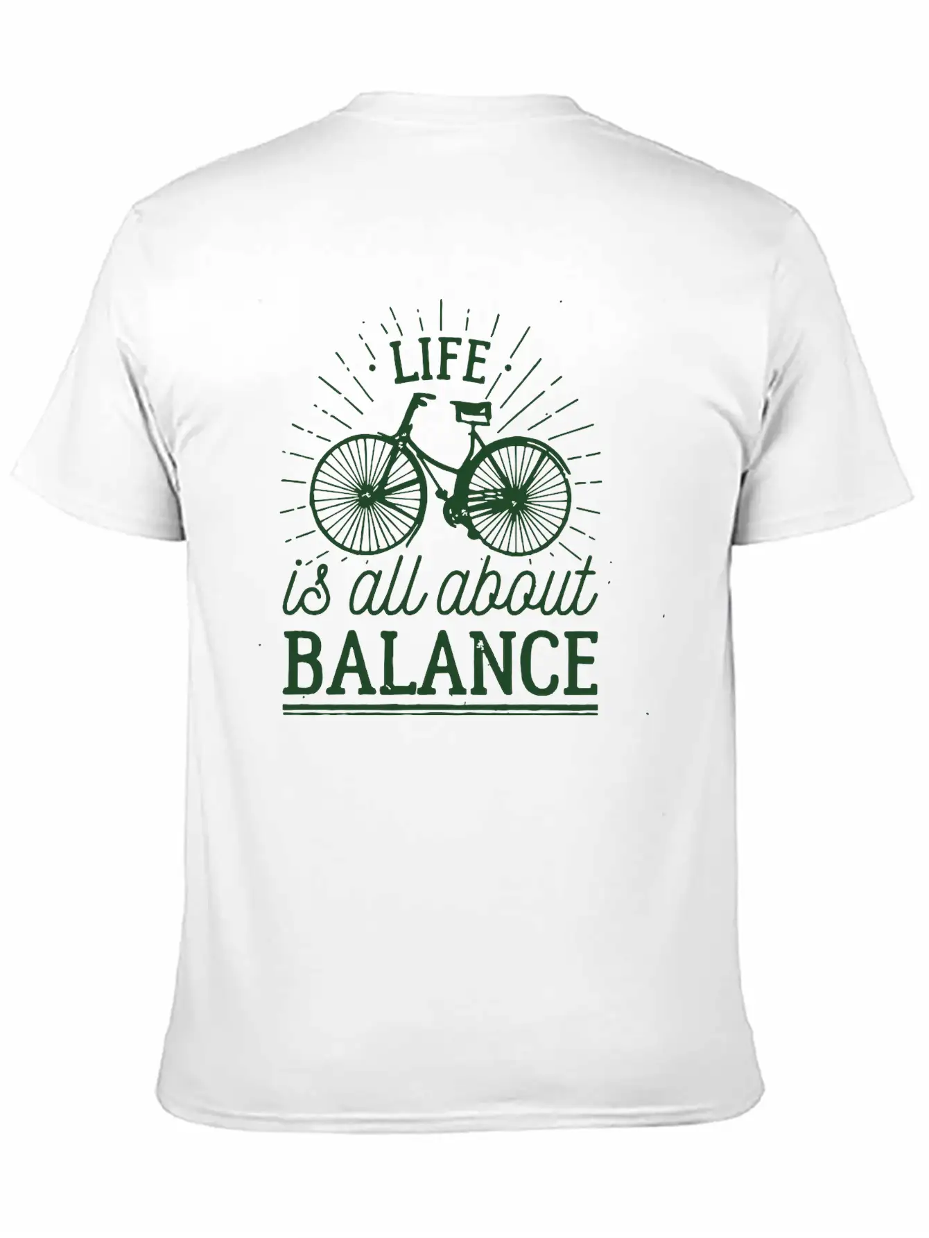 LIFE Is All About BALANCE Stylish Everyday T-Shirt – Unisex Basic Cotton Tee
