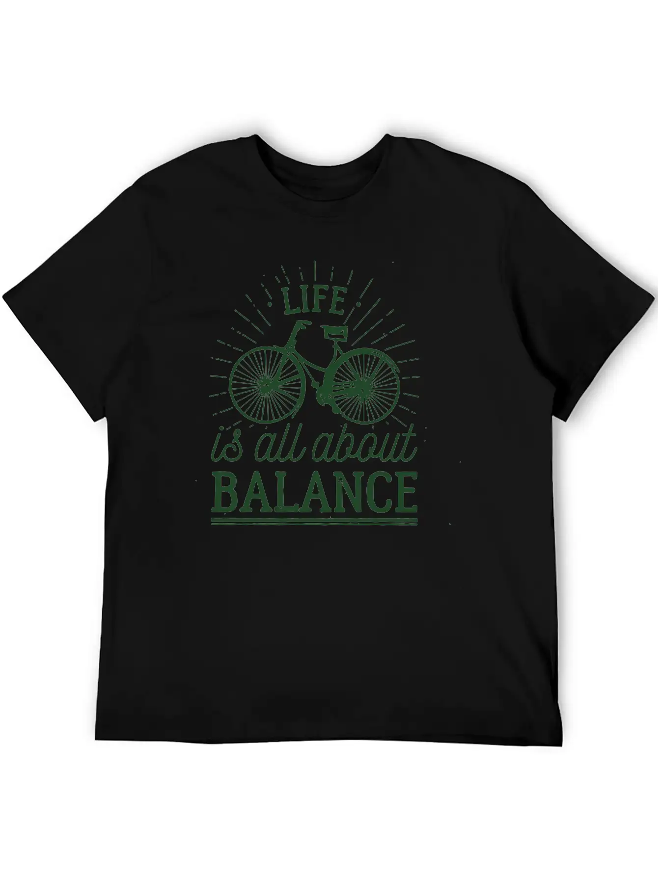 LIFE Is All About BALANCE Stylish Everyday T-Shirt – Unisex Basic Cotton Tee