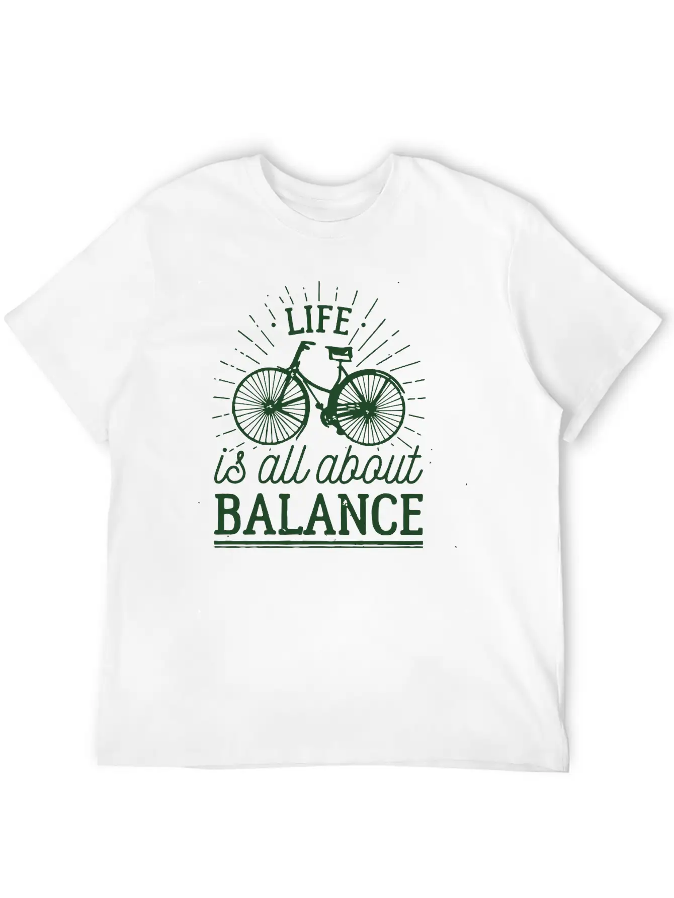 LIFE Is All About BALANCE Stylish Everyday T-Shirt – Unisex Basic Cotton Tee