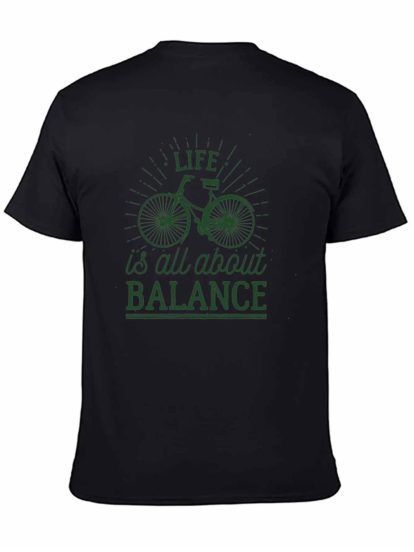 LIFE Is All About BALANCE Stylish Everyday T-Shirt – Unisex Basic Cotton Tee