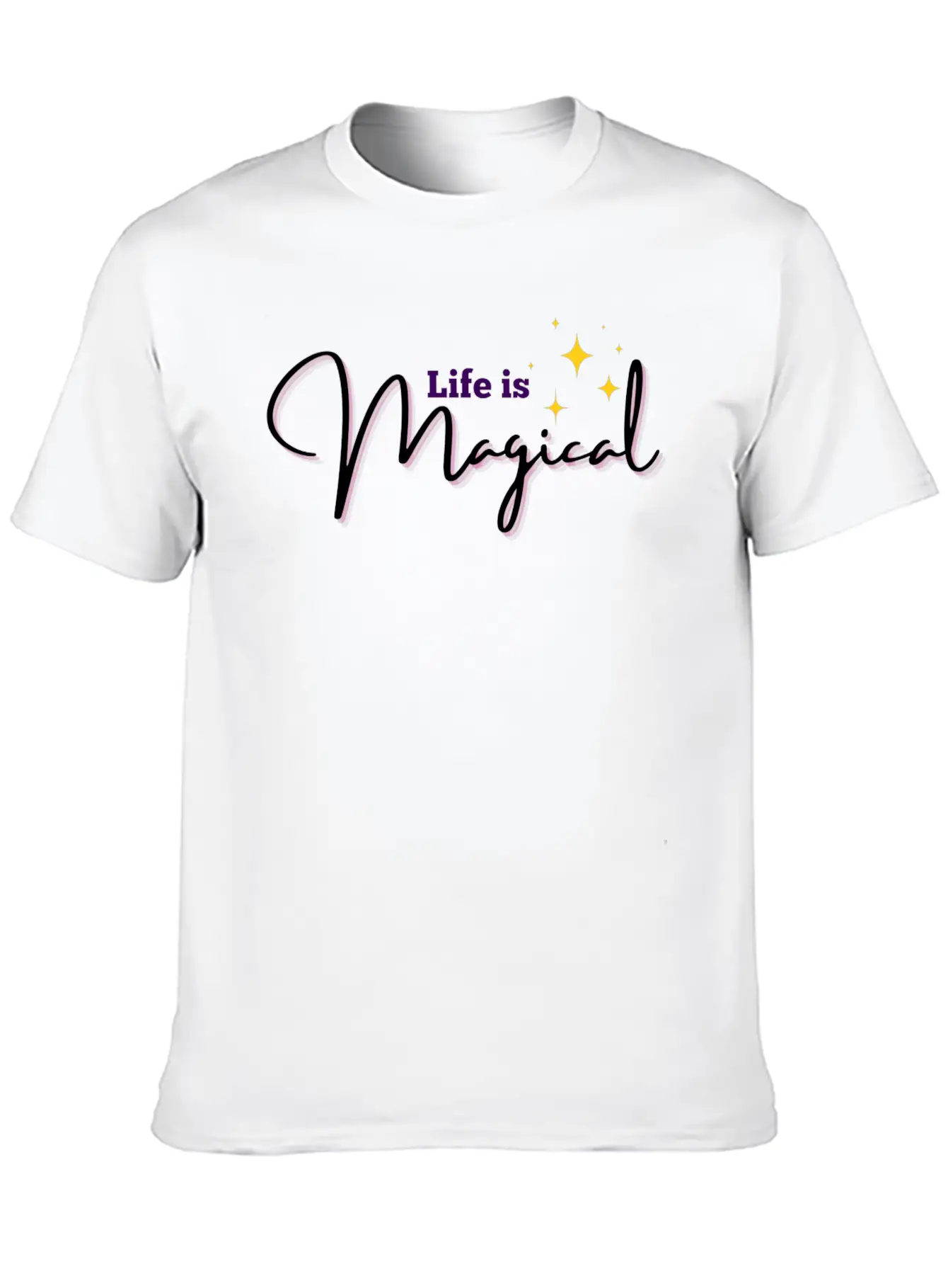 Life Is Magical Timeless Short Sleeve Tee – Comfy And Minimalist Design