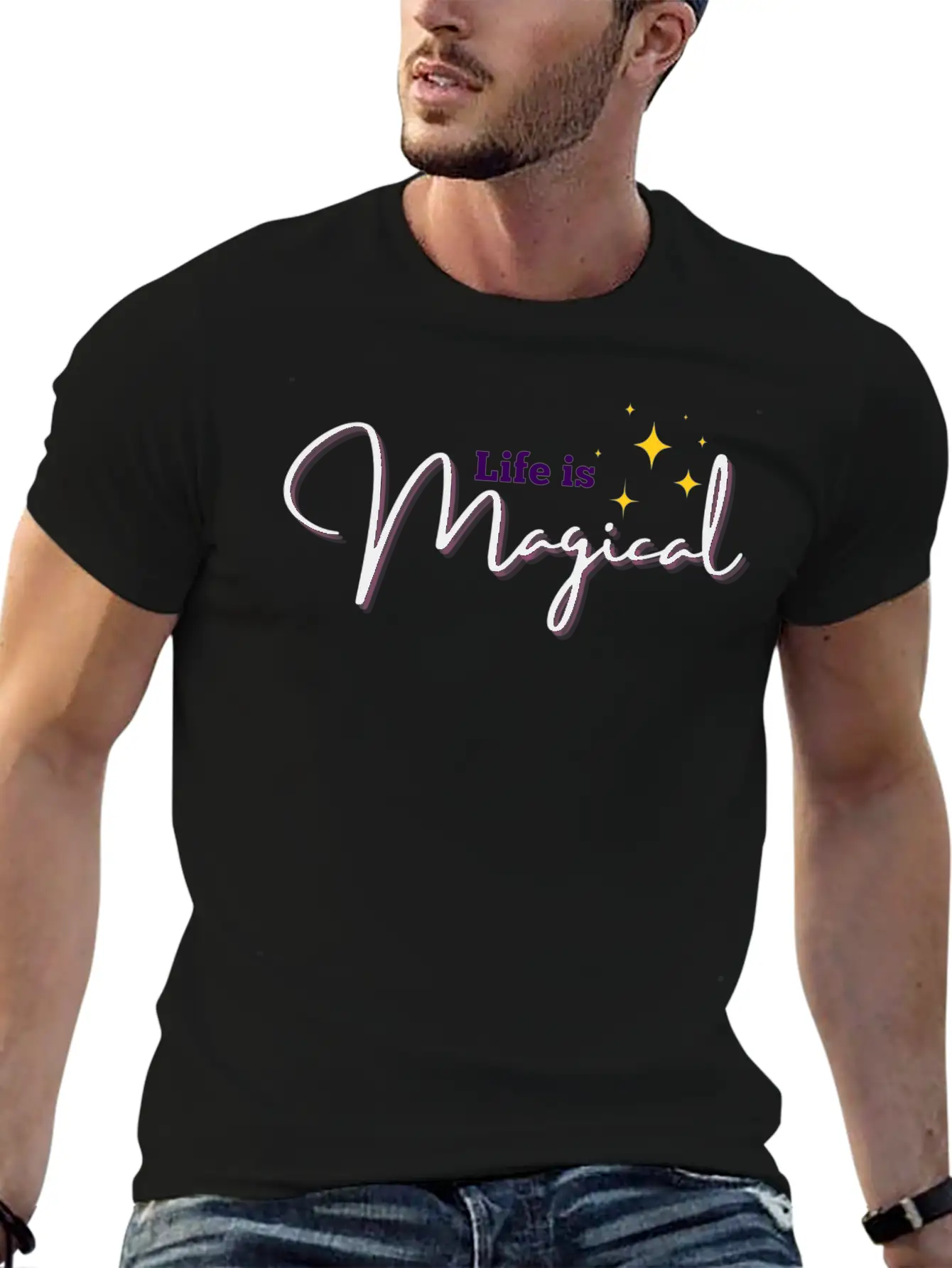 Life Is Magical Timeless Short Sleeve Tee – Comfy And Minimalist Design