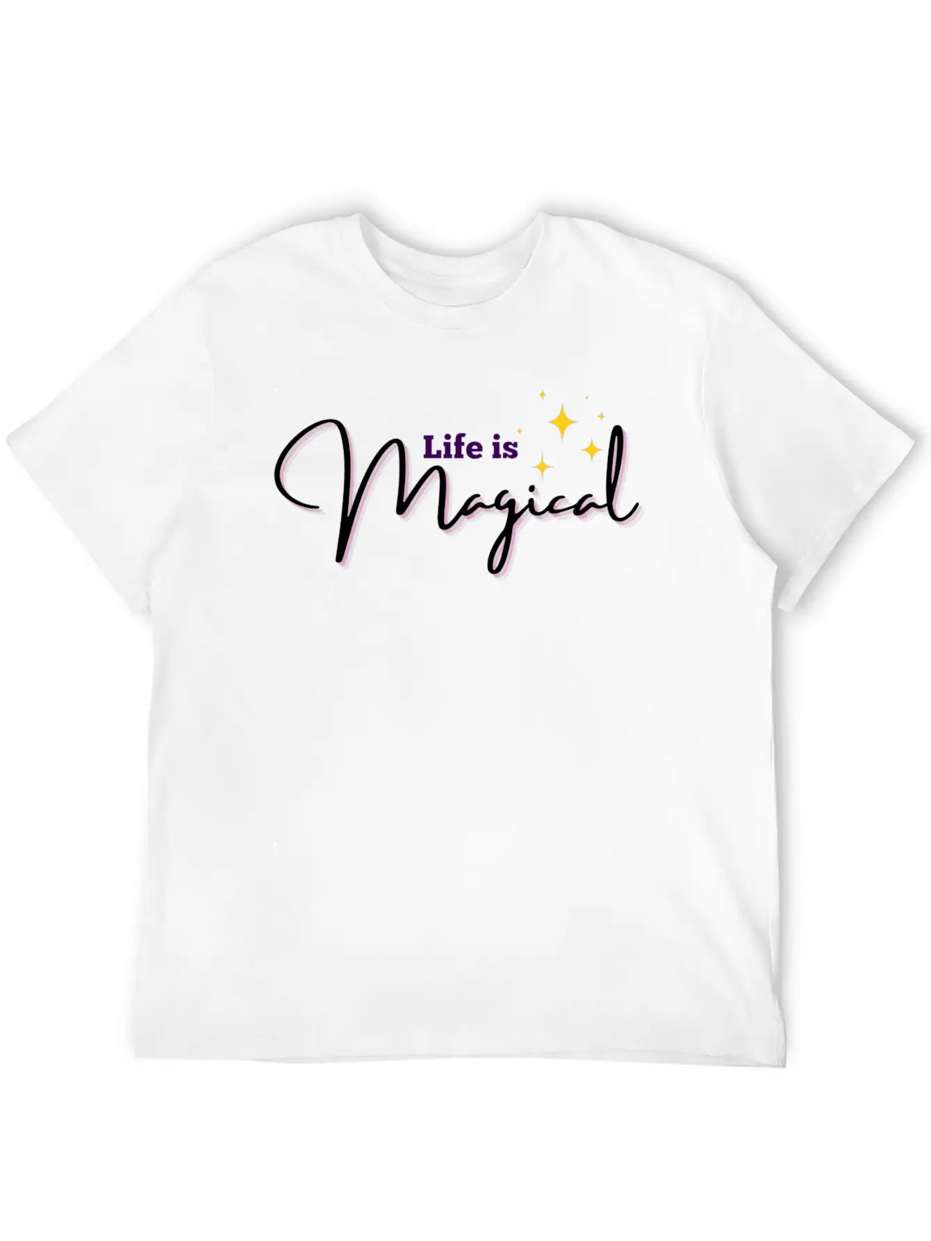 Life Is Magical Timeless Short Sleeve Tee – Comfy And Minimalist Design