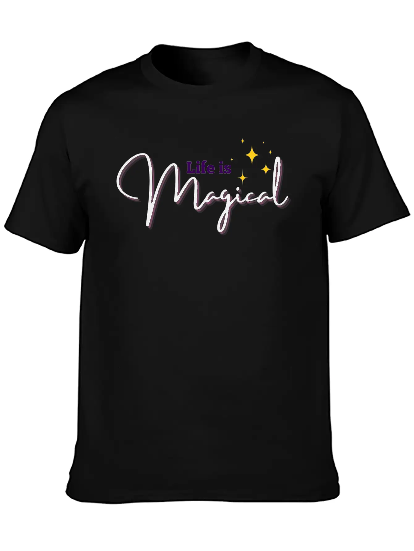 Life Is Magical Timeless Short Sleeve Tee – Comfy And Minimalist Design