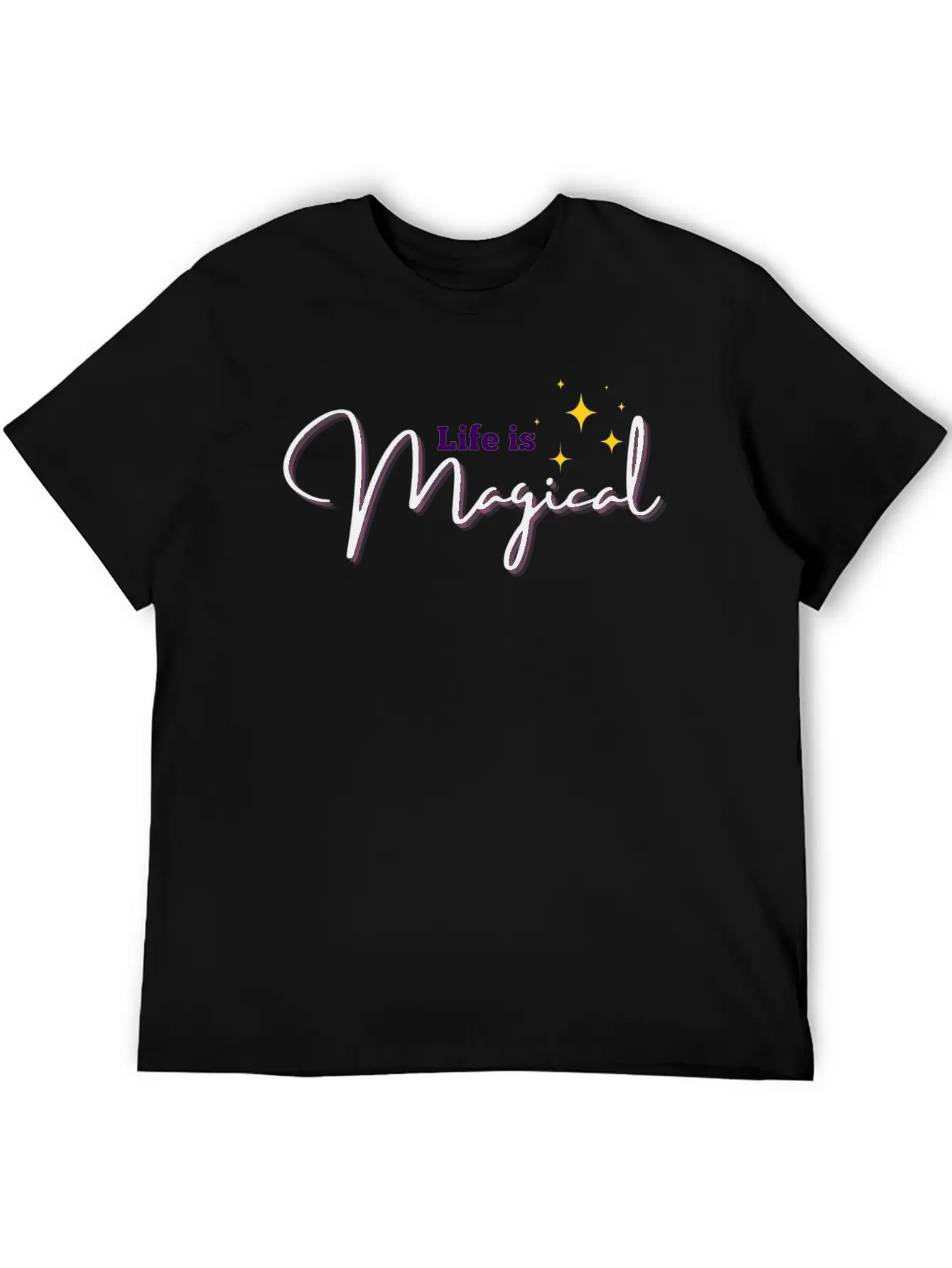Life Is Magical Timeless Short Sleeve Tee – Comfy And Minimalist Design