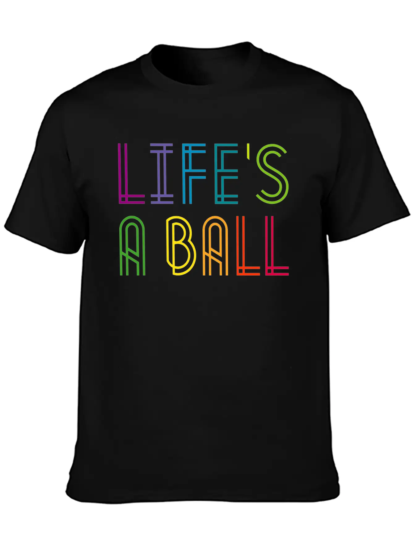 Life S A Ball Basic Graphic T-Shirt – Daily Comfort In Soft Cotton