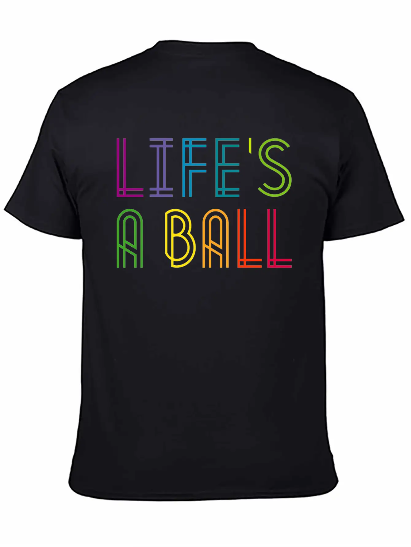 Life S A Ball Basic Graphic T-Shirt – Daily Comfort In Soft Cotton