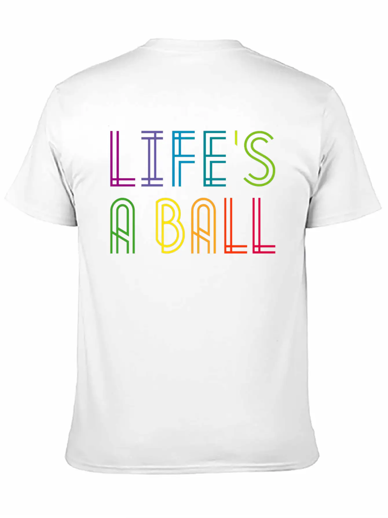 Life S A Ball Basic Graphic T-Shirt – Daily Comfort In Soft Cotton