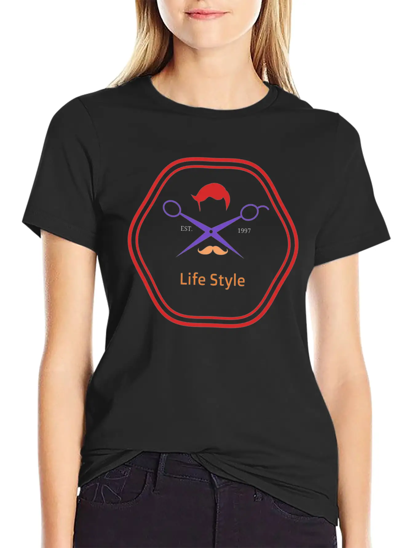 Life Style Stylish Everyday T-Shirt – Unisex Basic Cotton Tee