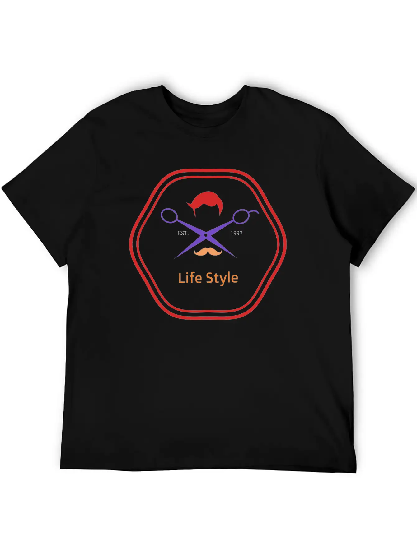 Life Style Stylish Everyday T-Shirt – Unisex Basic Cotton Tee