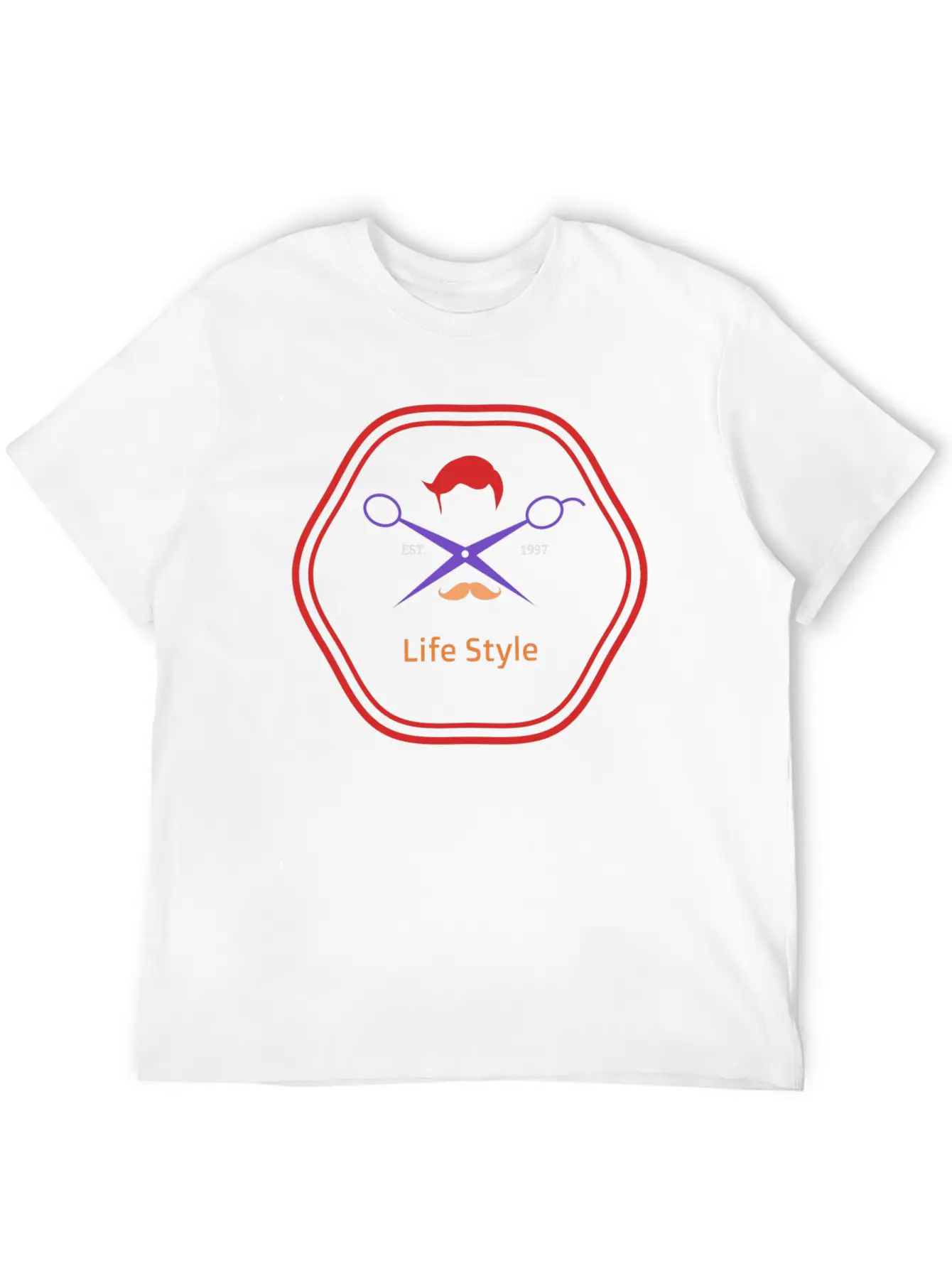Life Style Stylish Everyday T-Shirt – Unisex Basic Cotton Tee