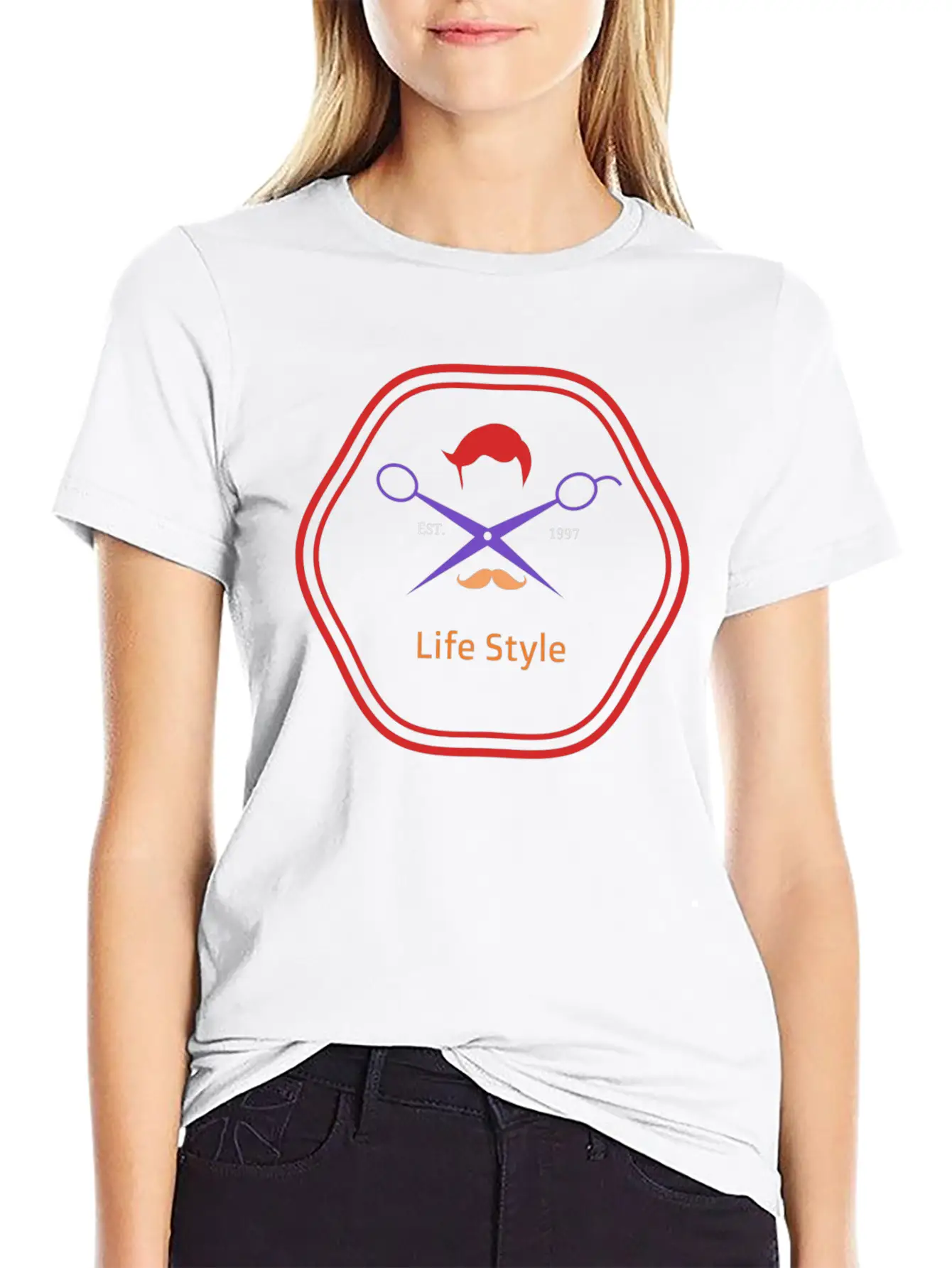 Life Style Stylish Everyday T-Shirt – Unisex Basic Cotton Tee