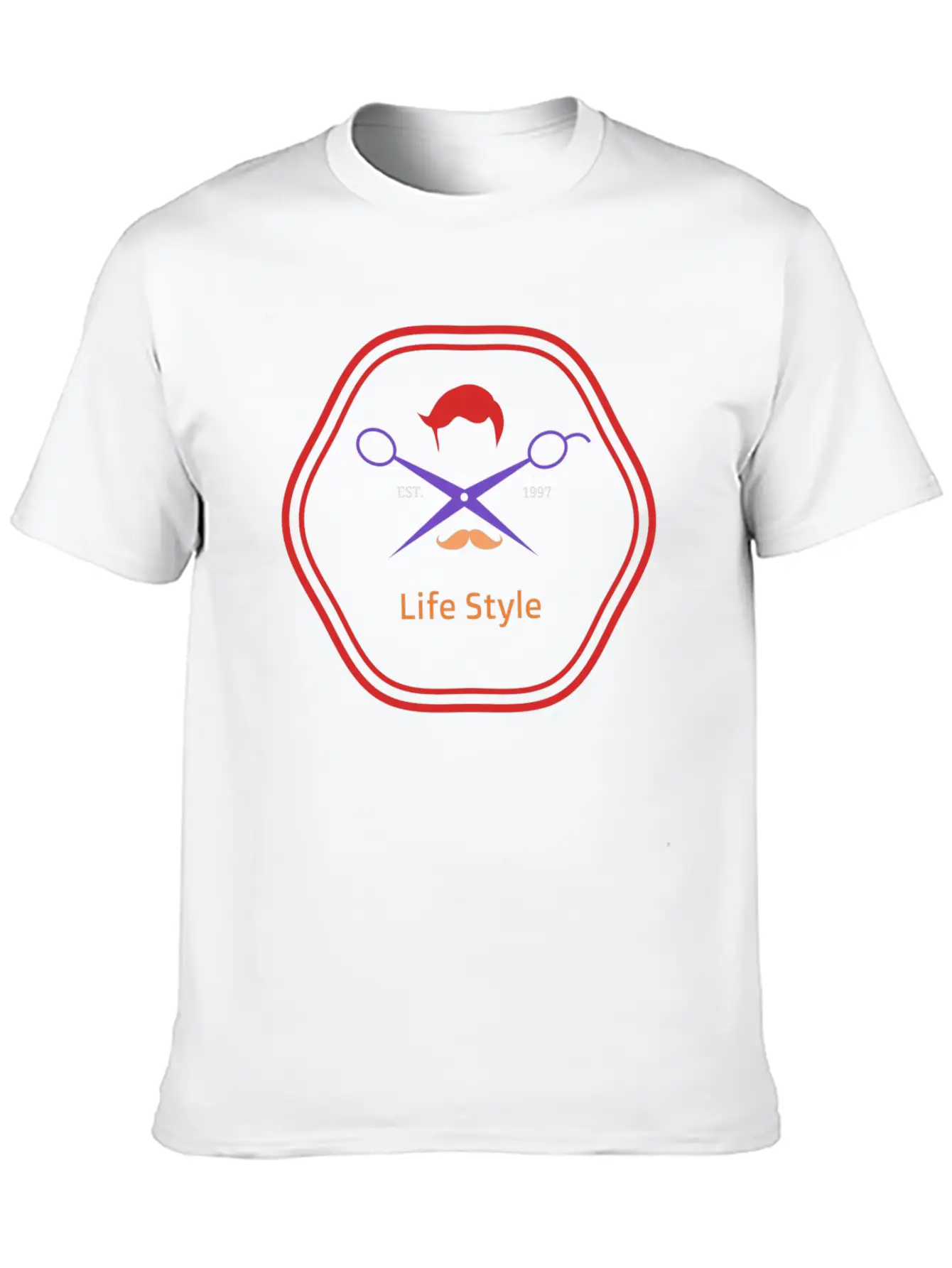 Life Style Stylish Everyday T-Shirt – Unisex Basic Cotton Tee