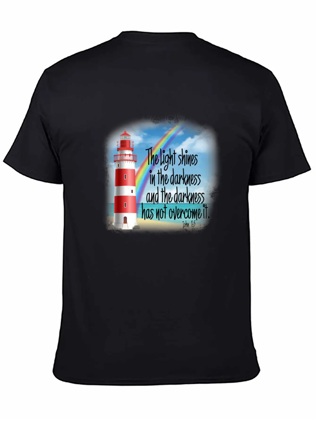 Light Shines Unisex Short Sleeve Soft Cotton T-Shirt – Casual Everyday Wear
