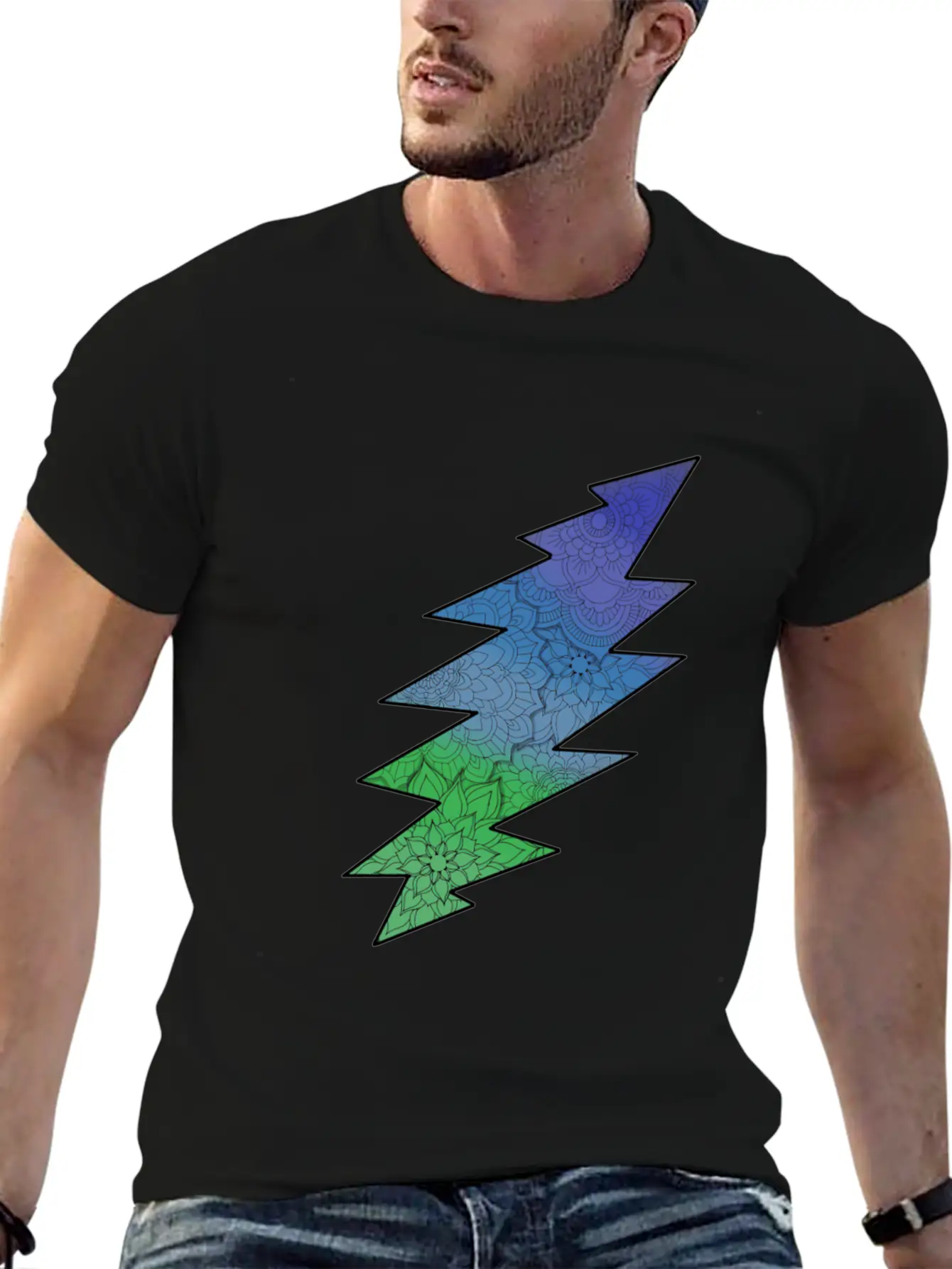 Lightning Bolt Music Jam Band Basic Graphic T-Shirt – Daily Comfort In Soft Cotton