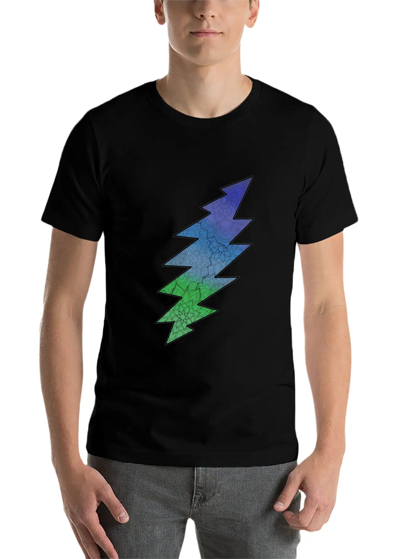 Lightning Bolt Music Jam Band Basic Graphic T-Shirt – Daily Comfort In Soft Cotton